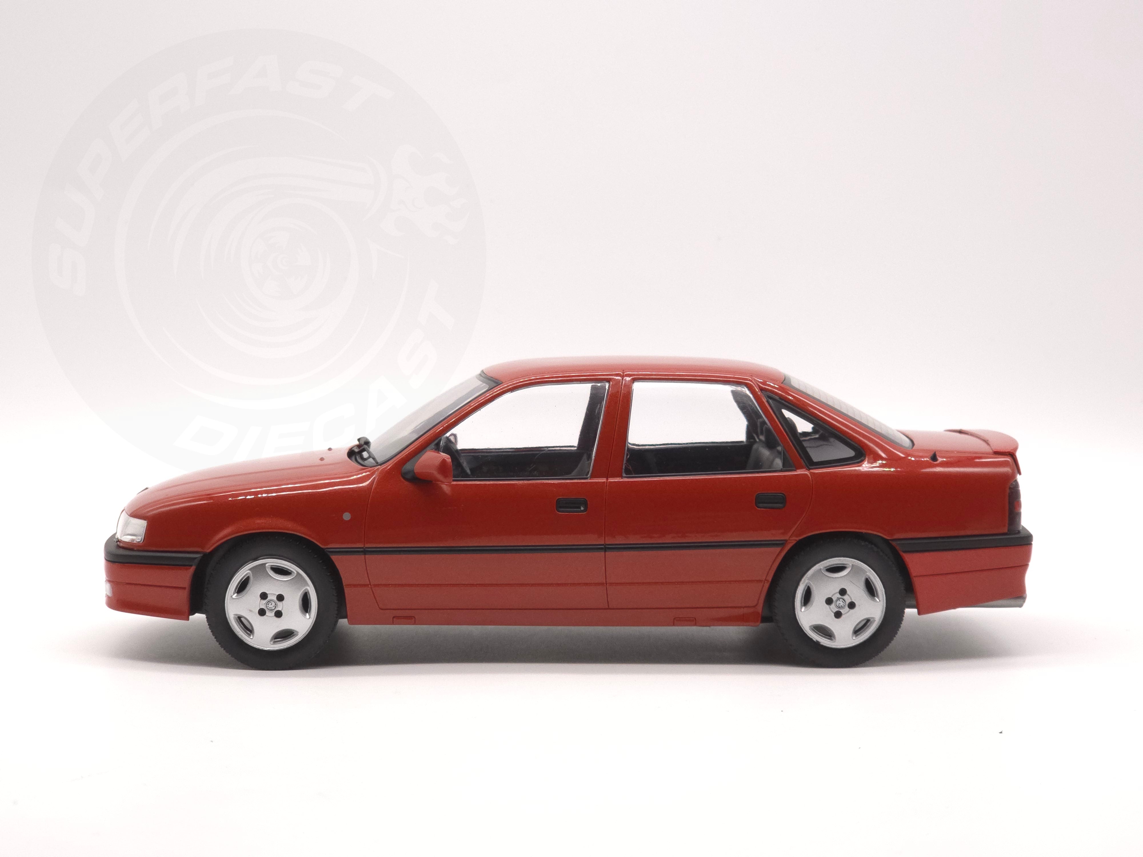 MCG 1:18 Scale Diecast - Vauxhall Cavalier GSi 2000 16v RHD, Red (UK Exclusive 300pcs) - 18848