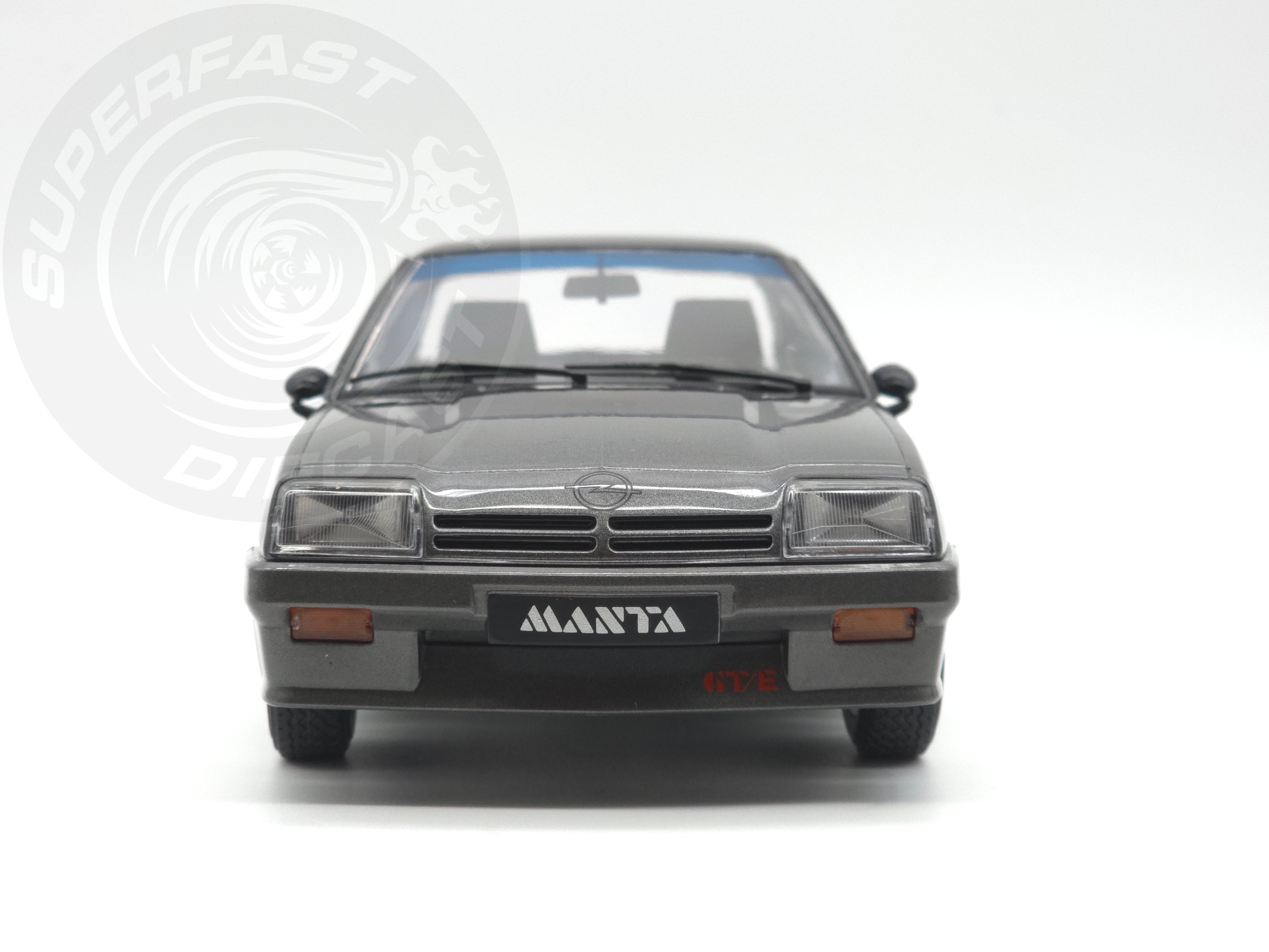 Norev 1:18 Scale Diecast - 1982 Opel Manta B GT/E - Grey - 183303