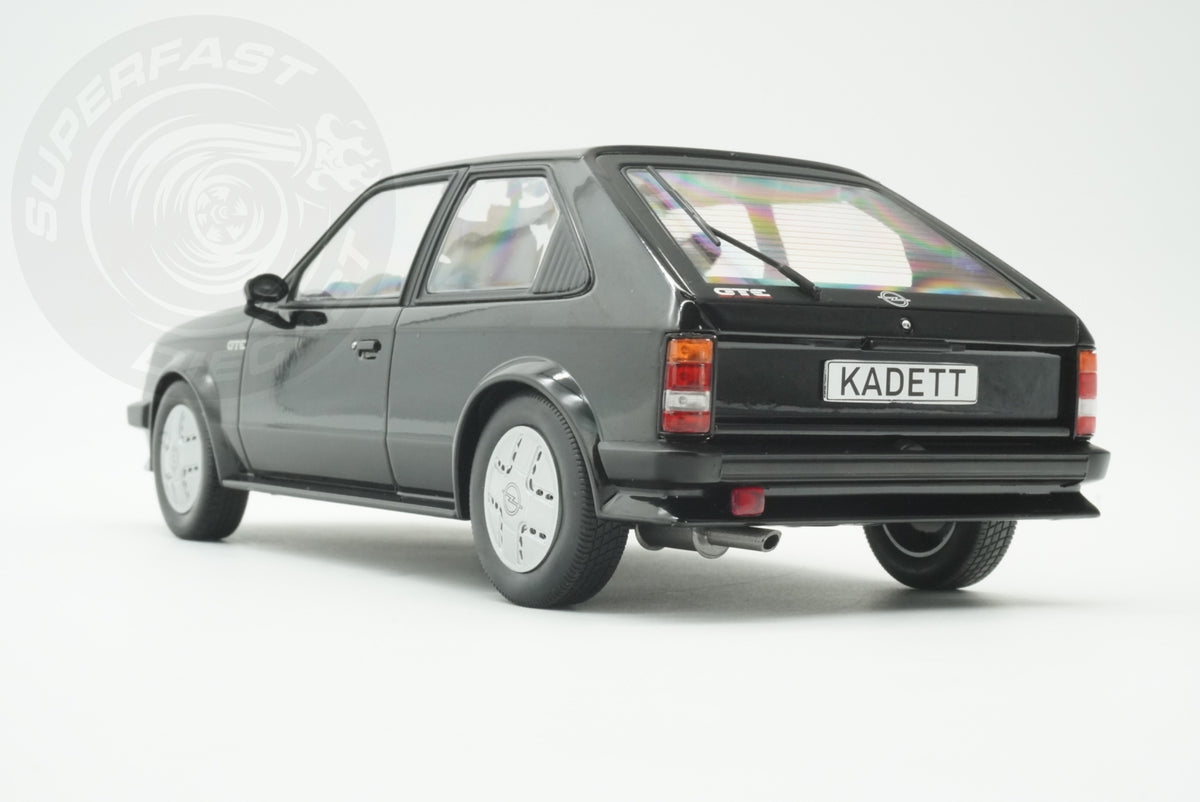 MCG 1:18 Scale Diecast Model Car - Opel Kadett D GTE (Vauxhall Astra mk1) Black