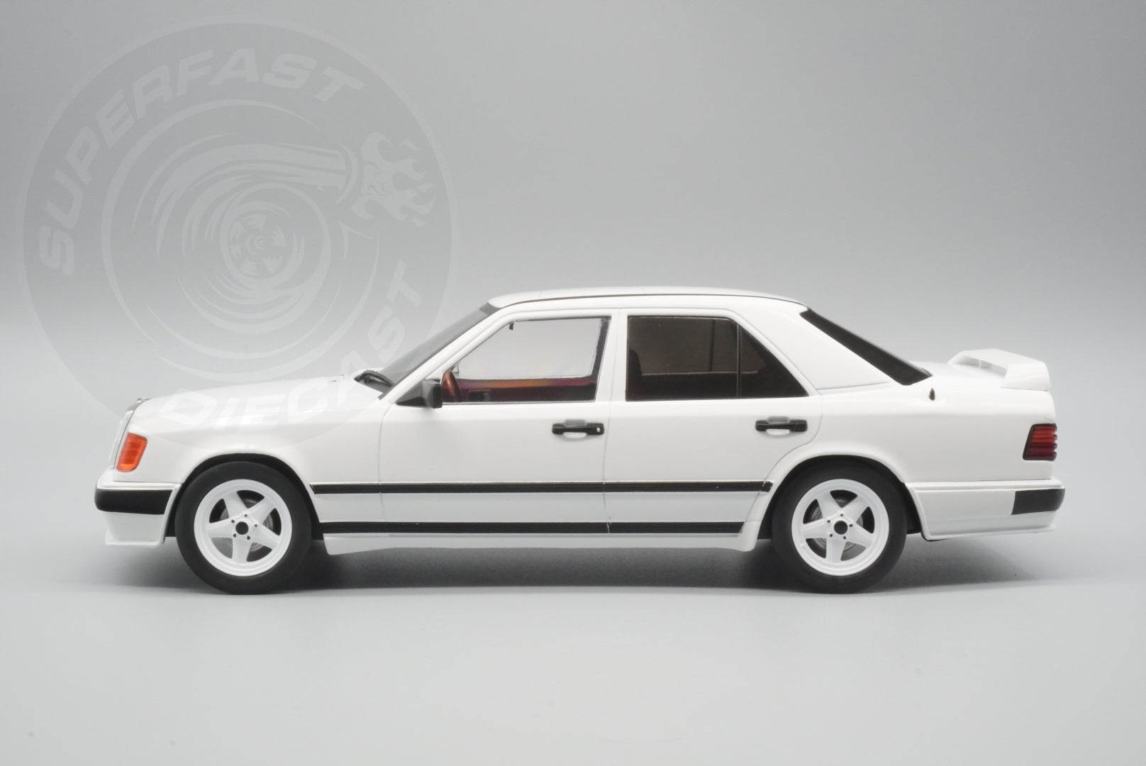 MCG 1:18 Diecast - 1986 Mercedes W124 Tuning, White - MCG18343