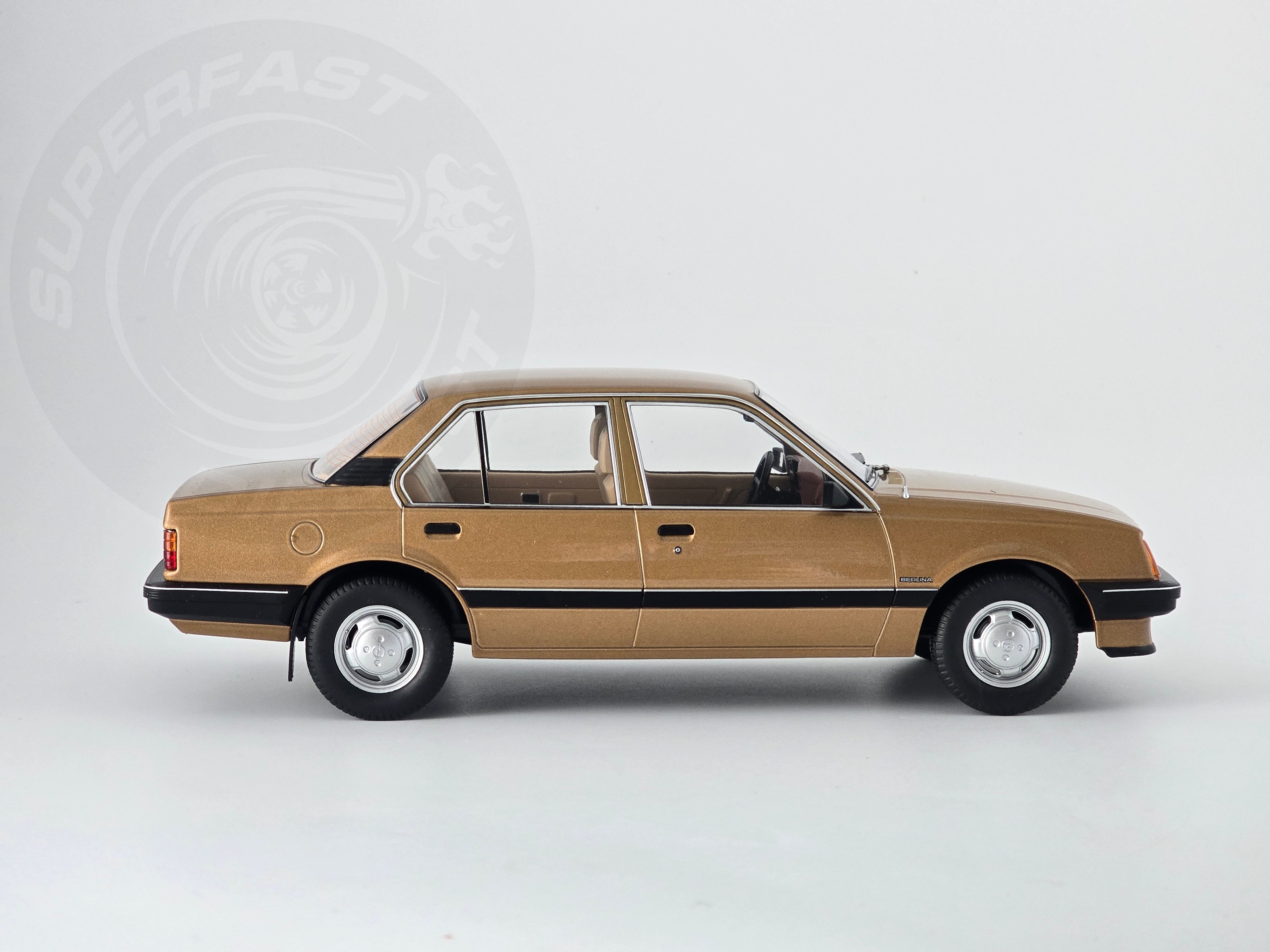 MCG 1:18 Scale Diecast - 1981 Opel Ascona C, Beige - MCG18459