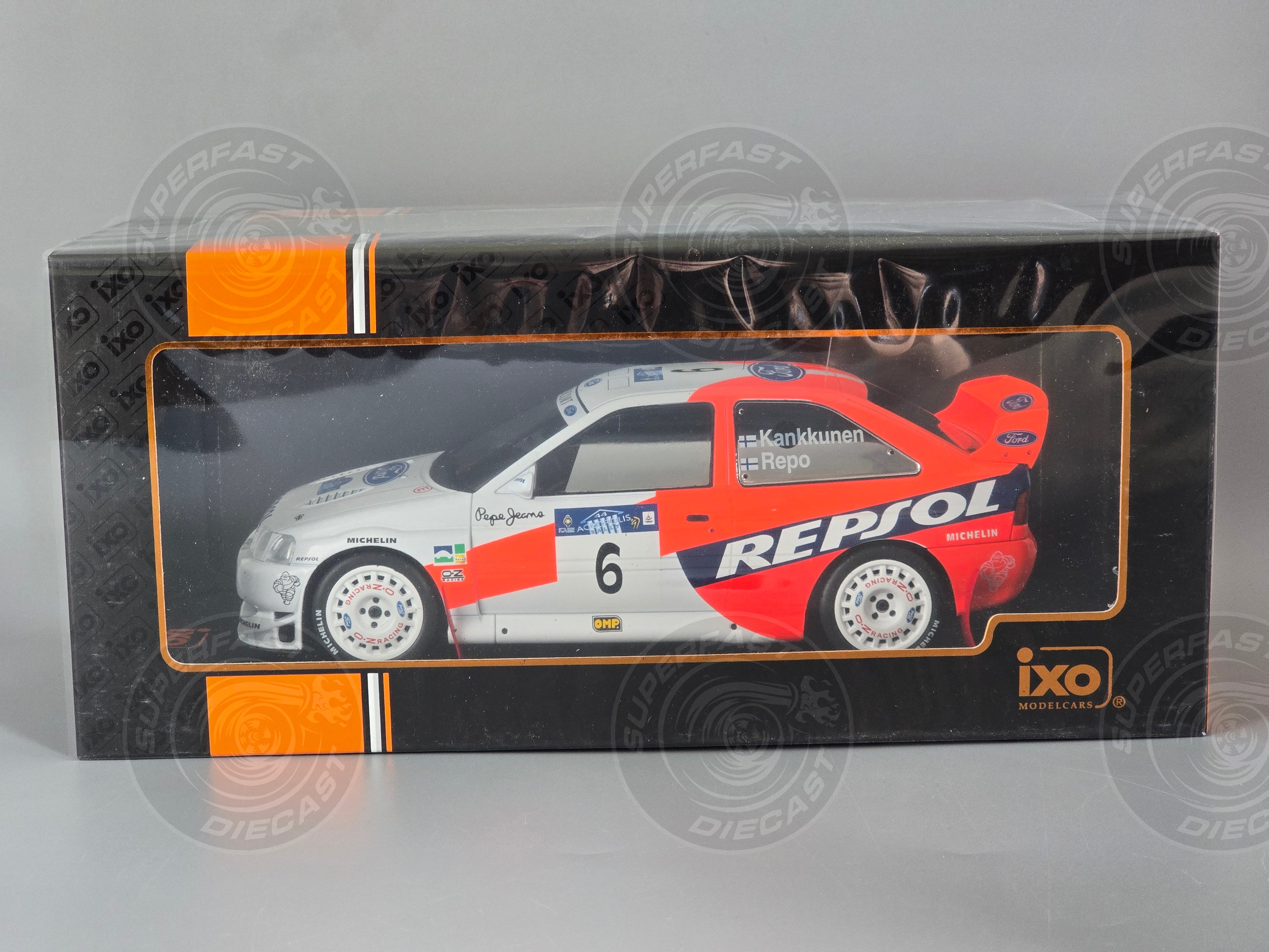 IXO 1:18 1997 Ford Escort RS Cosworth WRC, Akropolis, 1997, #6, J.Kankkunenl/J.Repo - IXO18RMC172B.22
