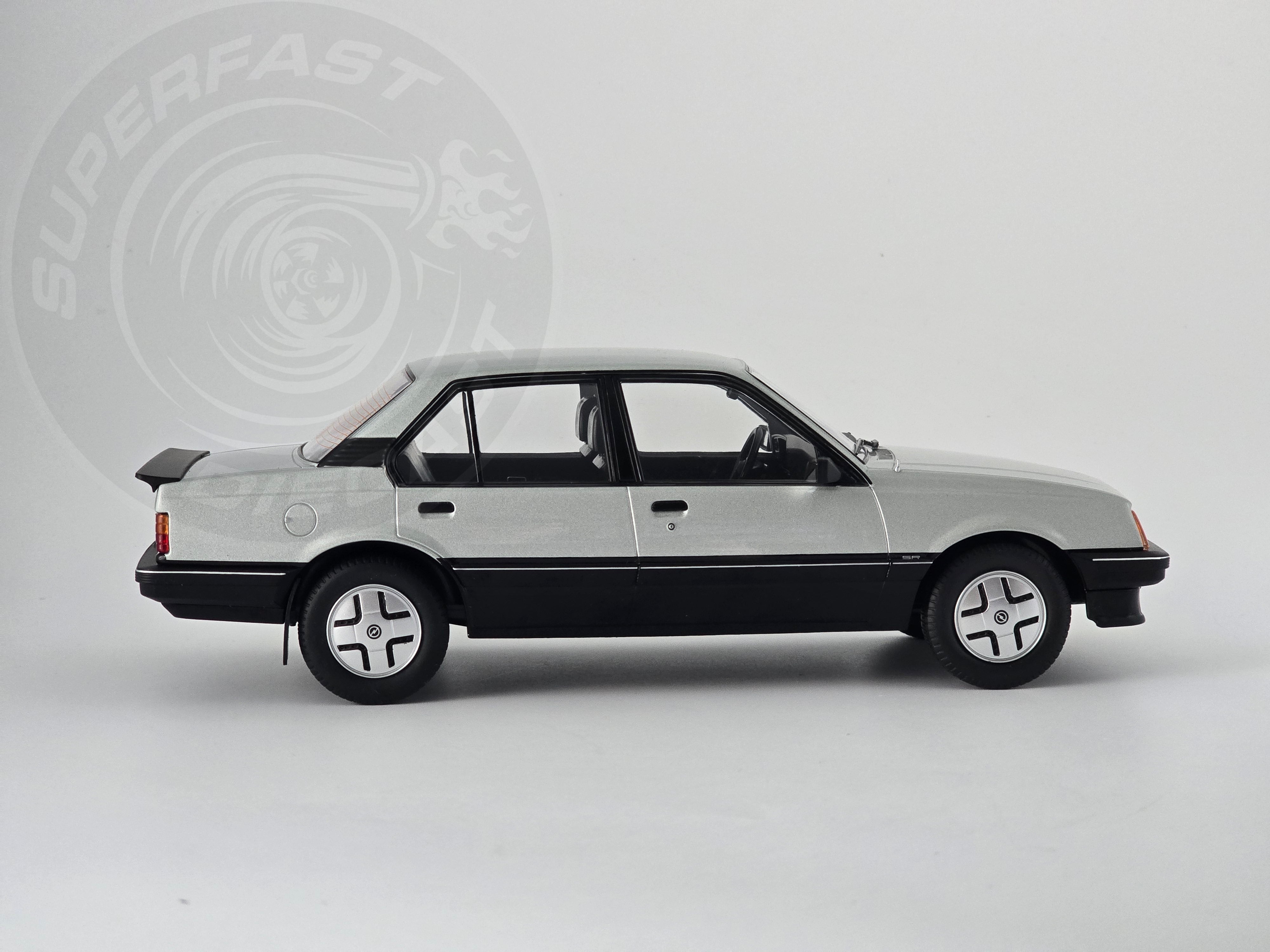 MCG 1:18 Scale Diecast - 1981 Opel Ascona C SR, Silver - MCG18460