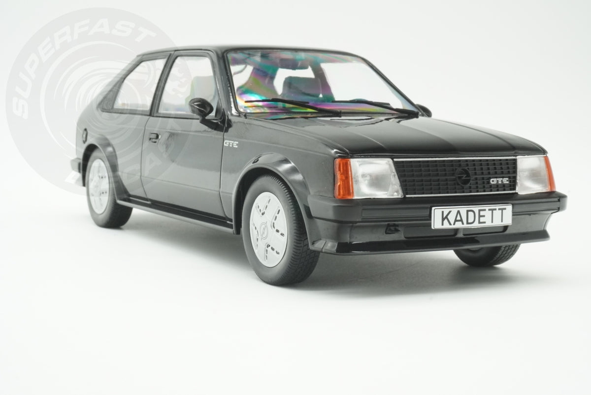 MCG 1:18 Scale Diecast Model Car - Opel Kadett D GTE (Vauxhall Astra mk1) Black