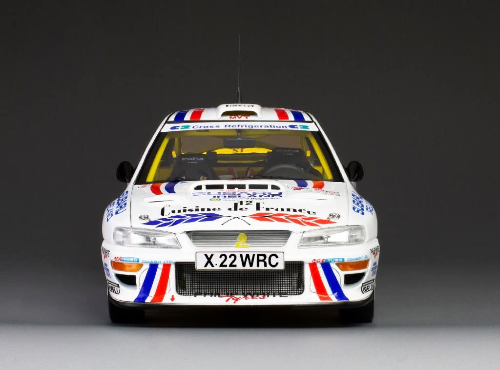 Sunstar Diecast - 1:18 Subaru Impreza S6 WRC '00 #12 A.Nesbitt / J.O'Brien - Winner Jim Clark Memorial Rally 2002 (limited edition 999pcs) - 5752