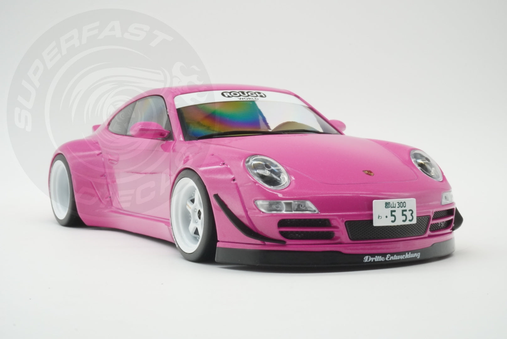 IXO 1:18 Diecast - Porsche RWB 997, Pink - 18CMC167