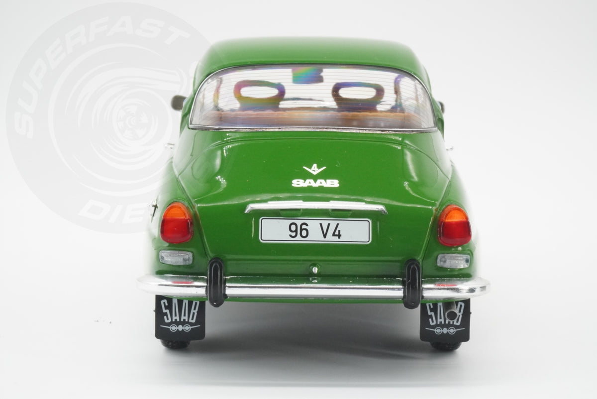 MCG 1:18 Diecast - 1970 Saab 96 V4, Green - MCG18655