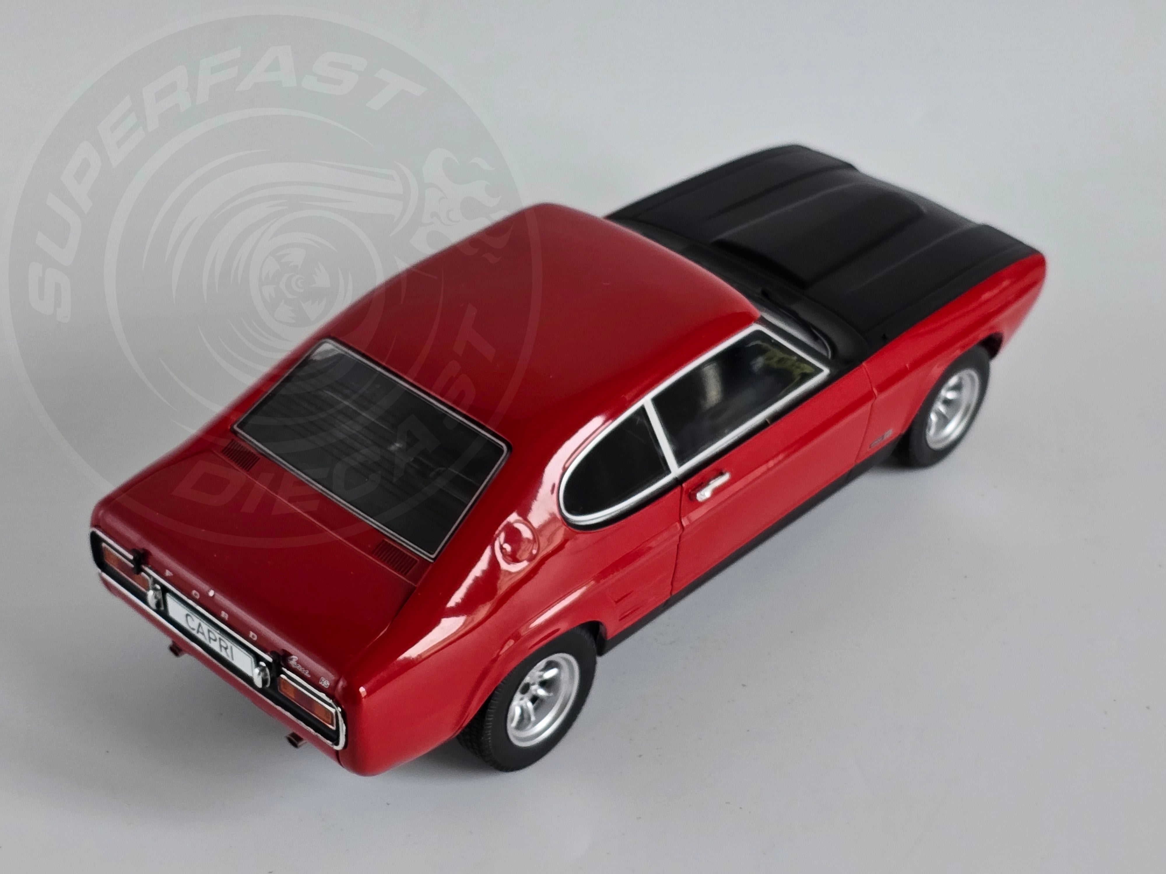 MCG 1:18 Scale Diecast 1970 Ford Capri MK1 RS 2600, Red - MCG18538