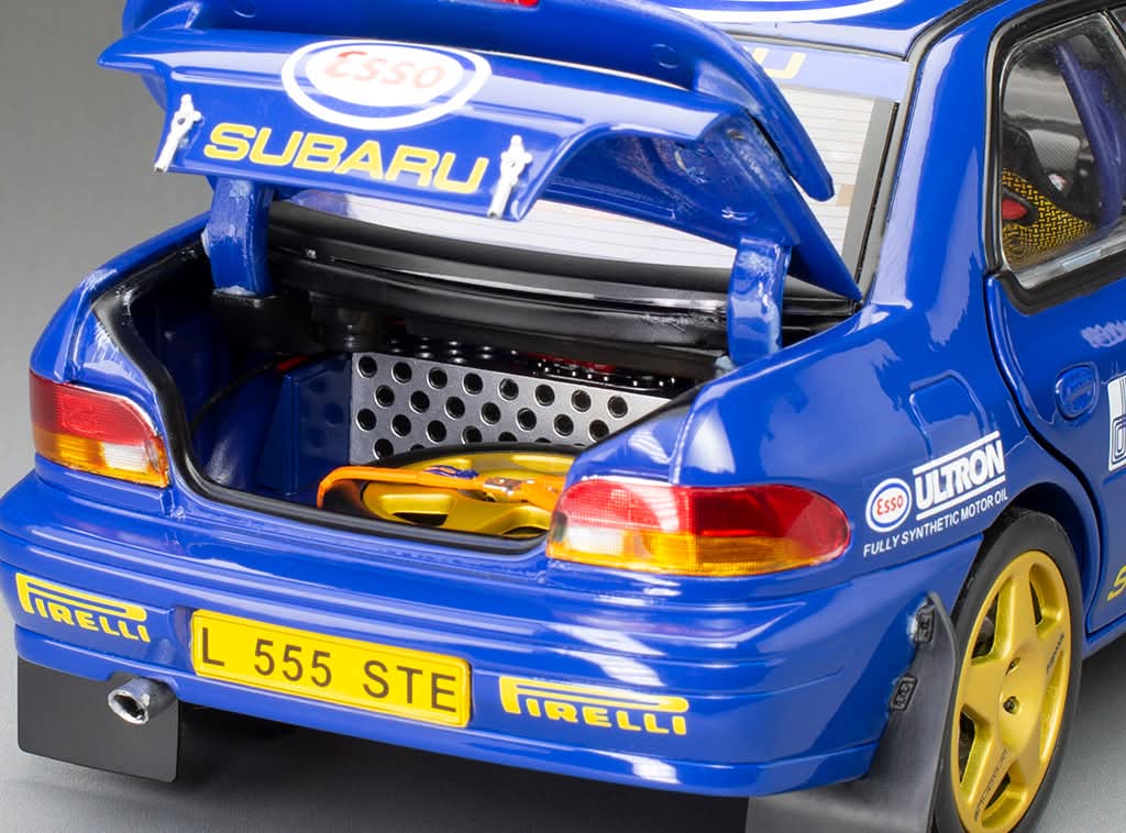 Sunstar Diecast - 1:18 Subaru Impreza 555 - #1 Colin McRae - Winner Memorial Bettega 1993 - 5600