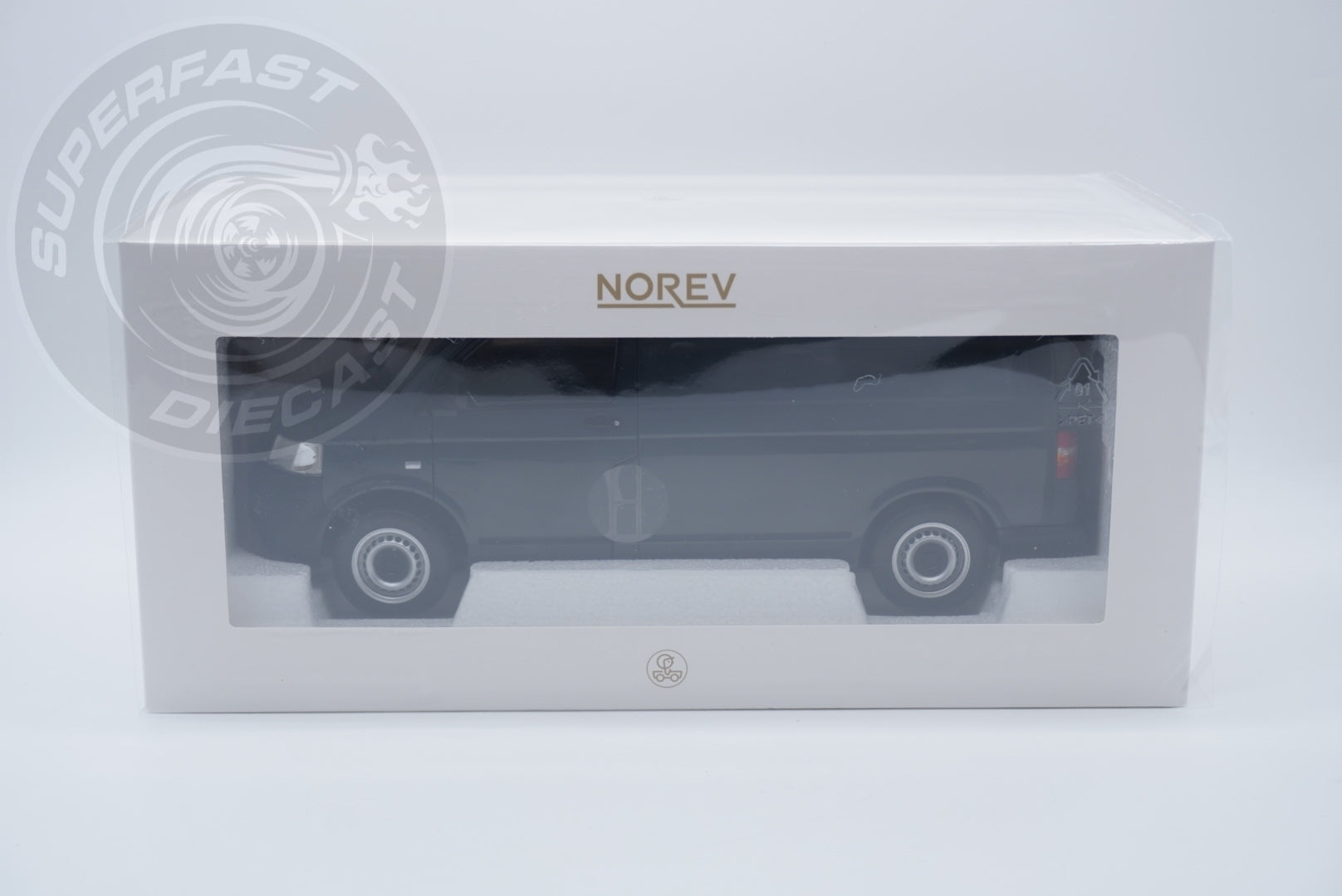 Norev 1:18 Scale Diecast - 2003 VW Volkswagen T5 Transporter , Grey - 188616