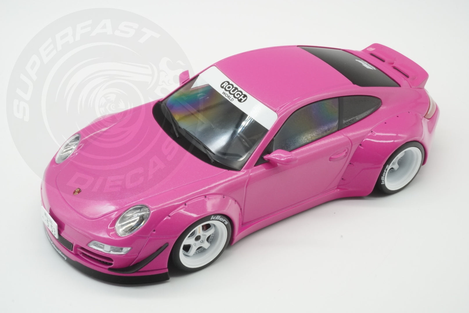 IXO 1:18 Diecast - Porsche RWB 997, Pink - 18CMC167