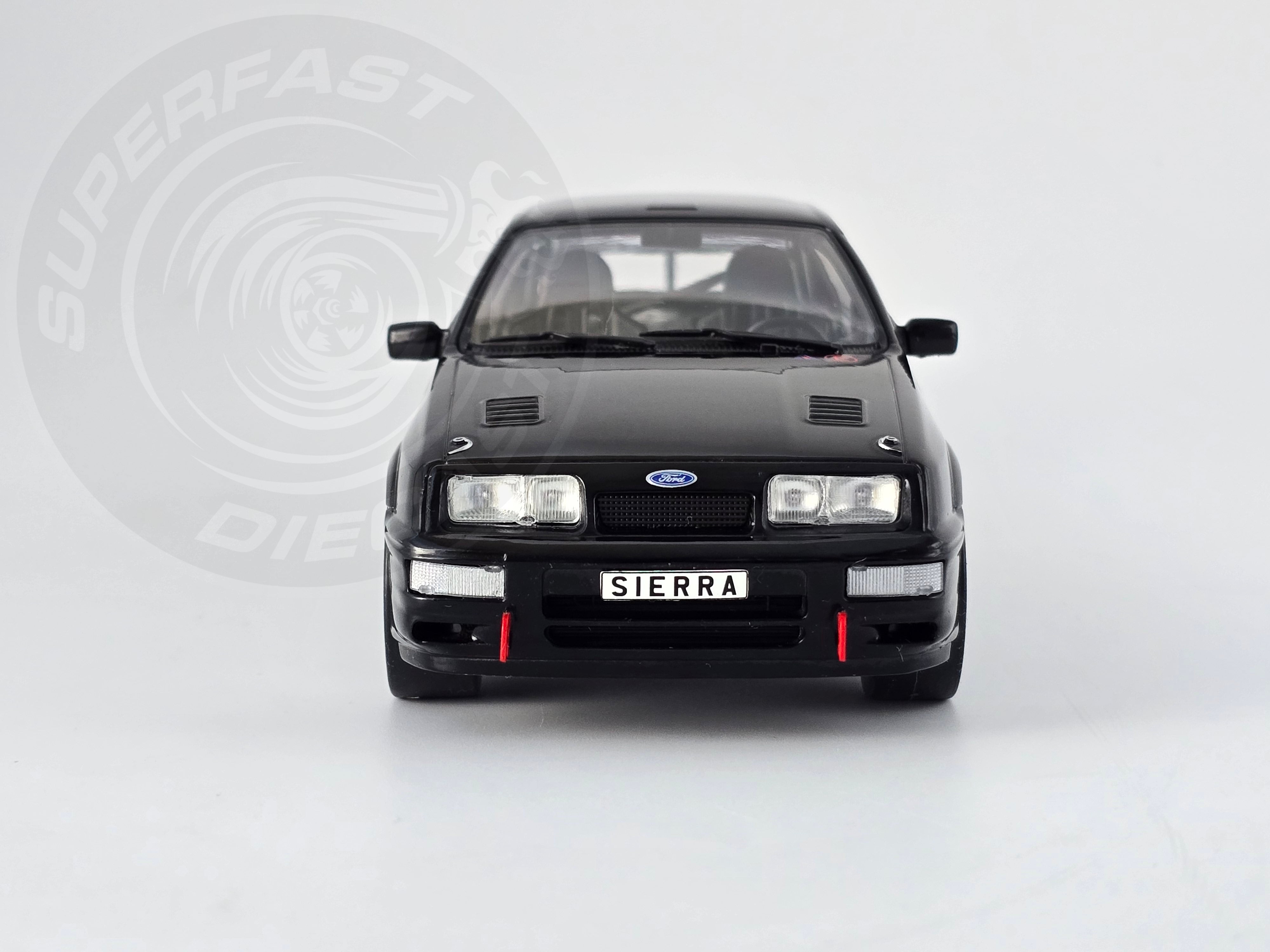 Whitebox 1:24 Scale Diecast Model Car - 1987 Ford Sierra RS Cosworth, Black
