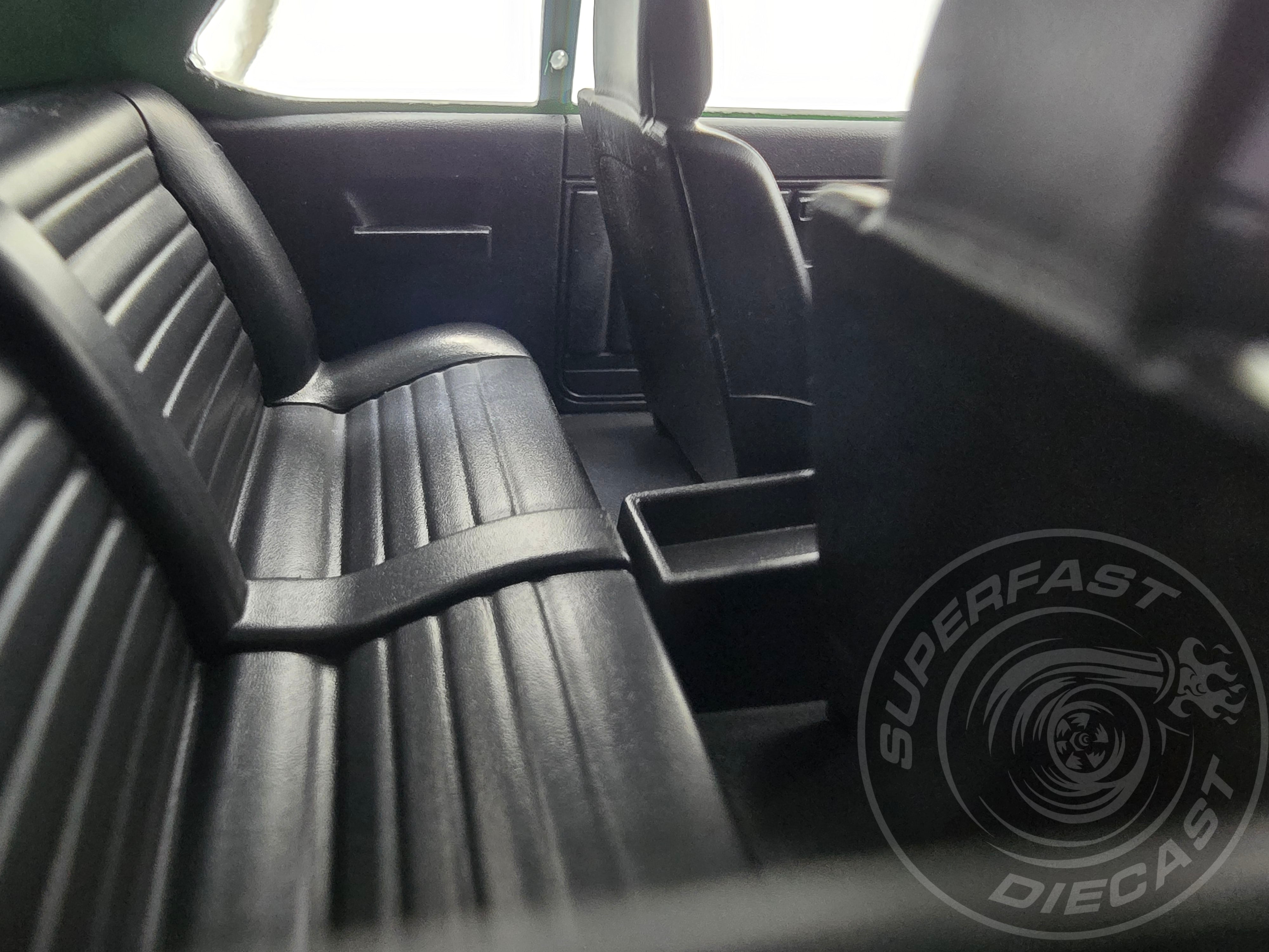 MCG 1:18 Scale Diecast - 1974 Opel Manta A Irmscher, Green/Yellow - MCG18425