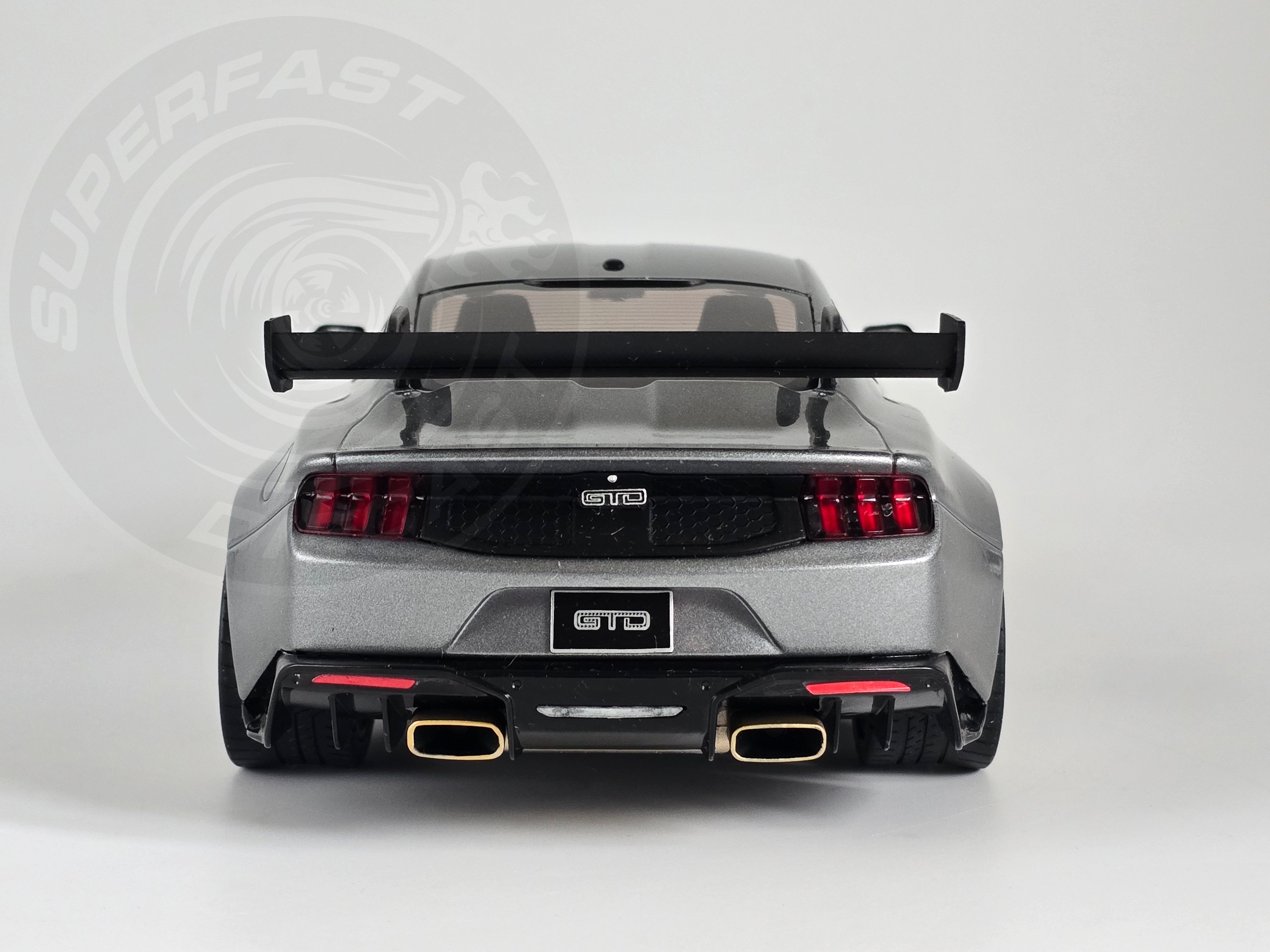 IXO 1:18 Scale - 2025 Ford Mustang GTD, Dark Grey