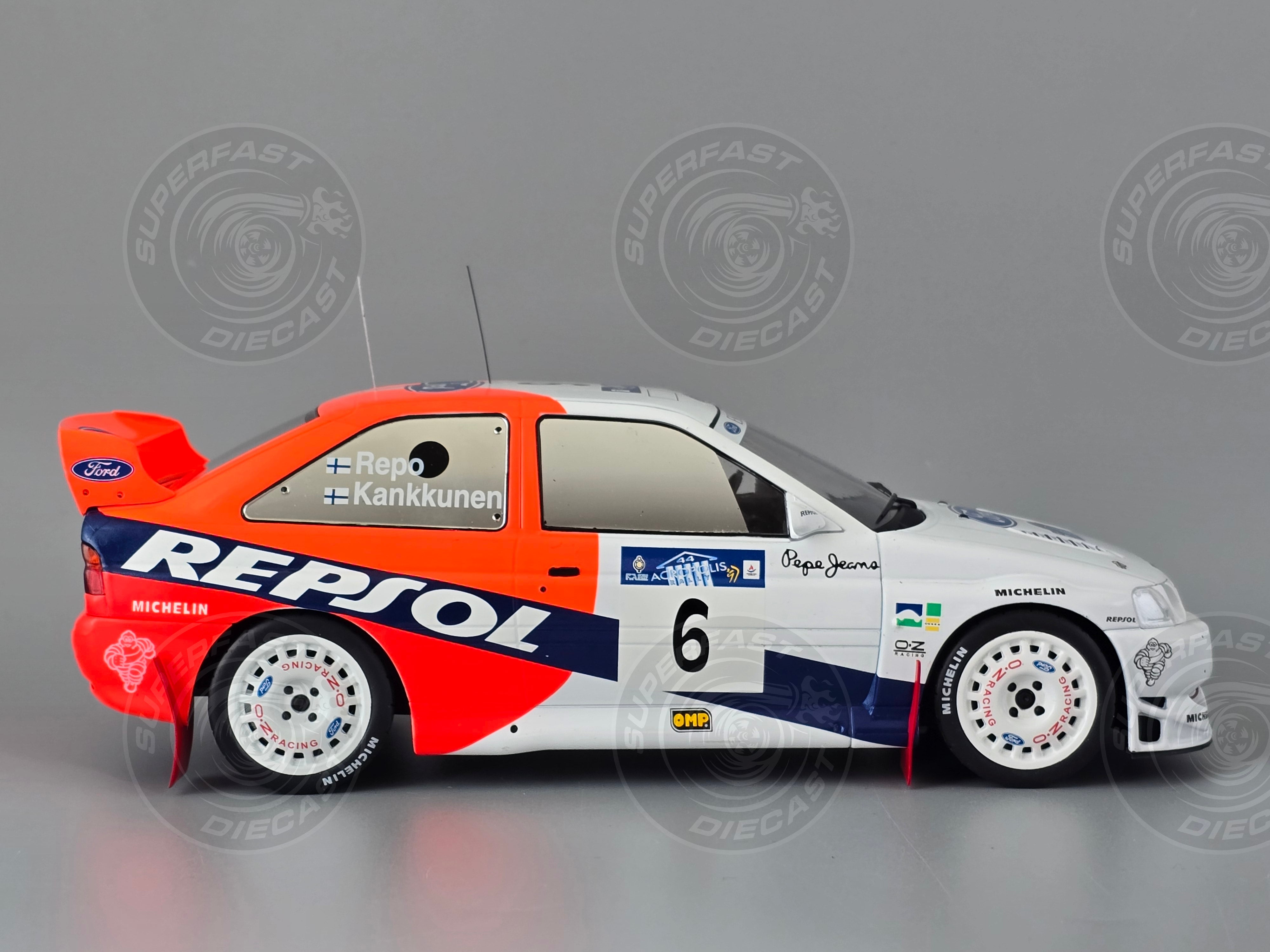 IXO 1:18 1997 Ford Escort RS Cosworth WRC, Akropolis, 1997, #6, J.Kankkunenl/J.Repo - IXO18RMC172B.22