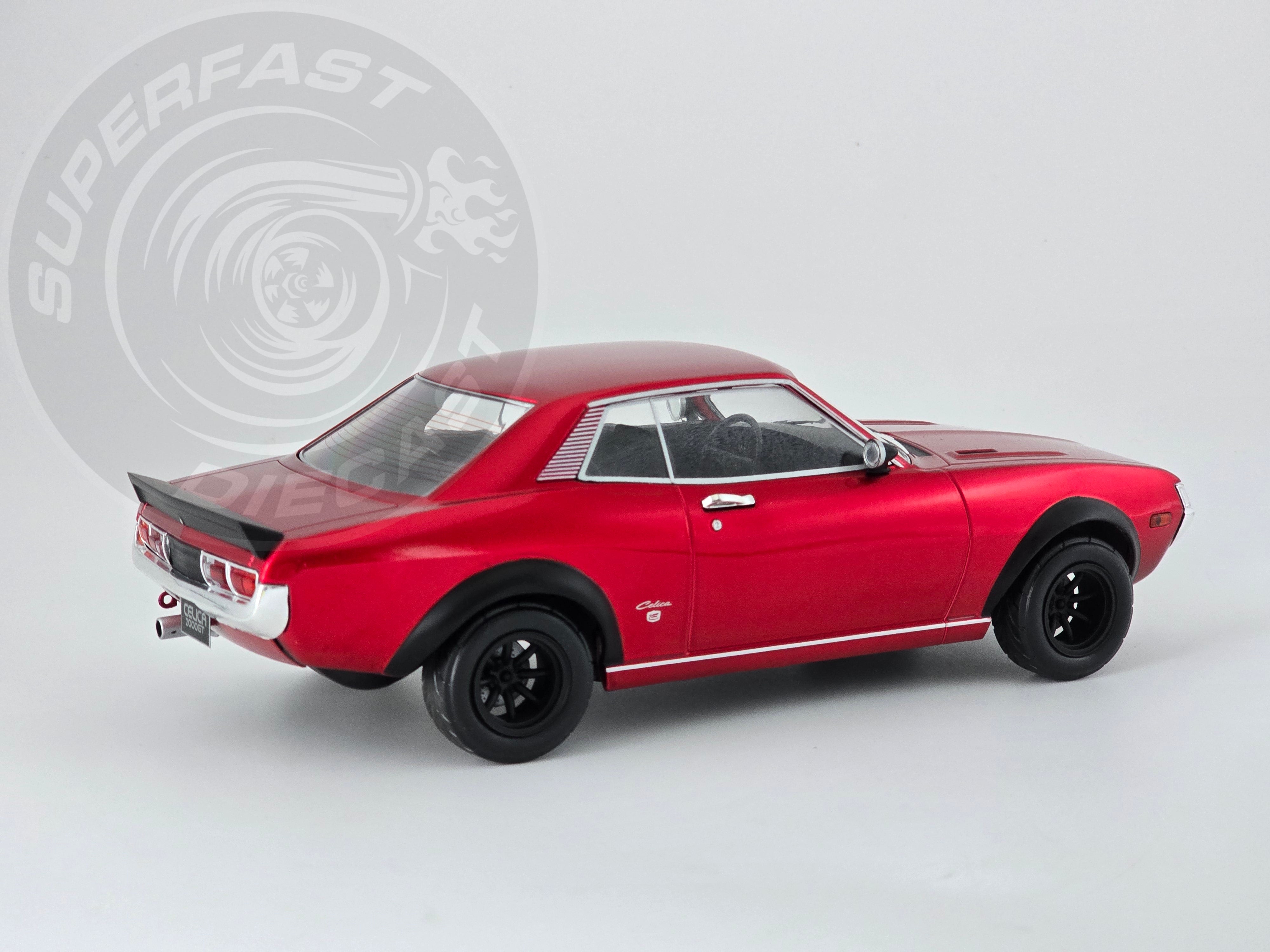 IXO 1:18 Diecast - 1971 Toyota Celica 2000 GT (RA21), Red - IXO18CMC190.22