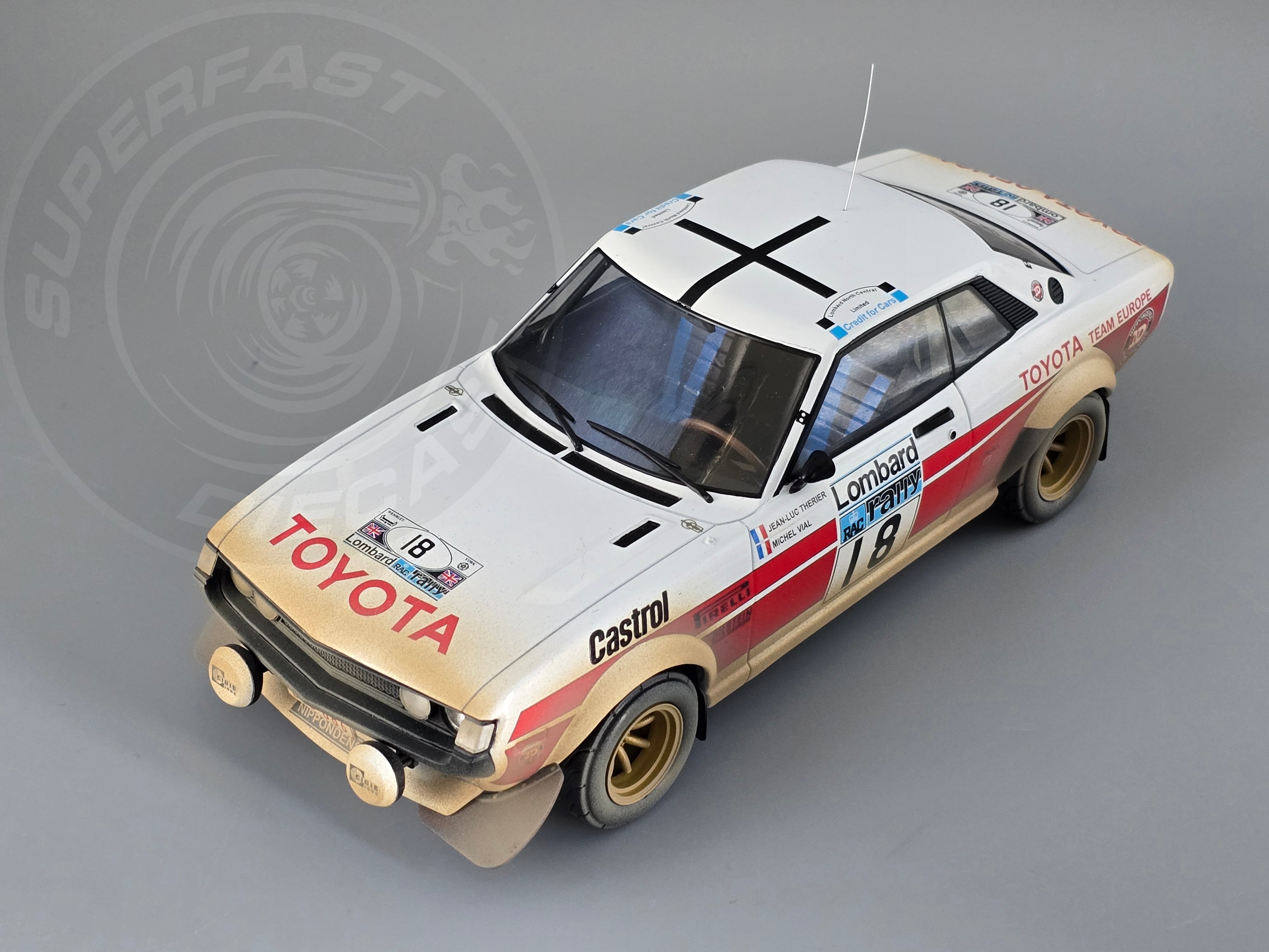 IXO 1:18 1982 Toyota Celica 2000 GT (RA21) #18 Lombard RAC Rally 1977, Therier/Vial - 18RMC189C.22