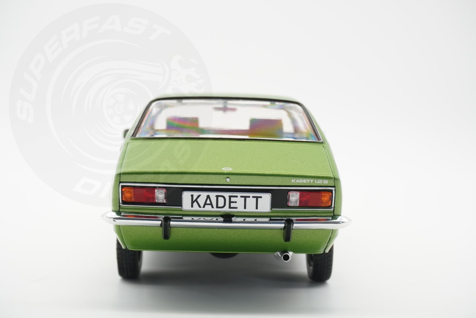 MCG 1:18 Scale Diecast Model Car - 1977 Opel Kadett C Coupe 1.2s, Green - MCG18599