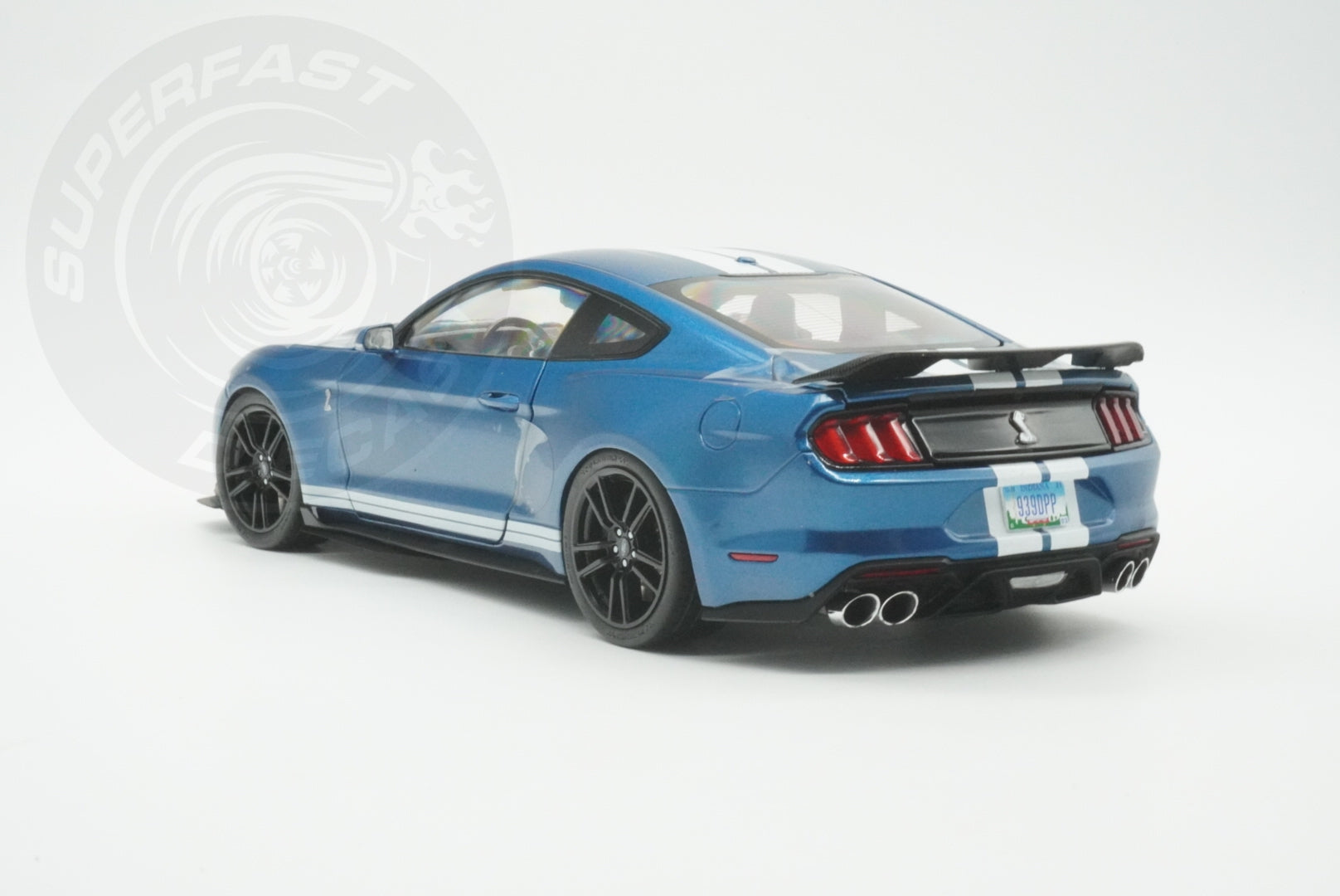 IXO 1:18 Diecast - 2022 Ford Mustang Shelby GT 500, Blue - IXO18RDC244-FO