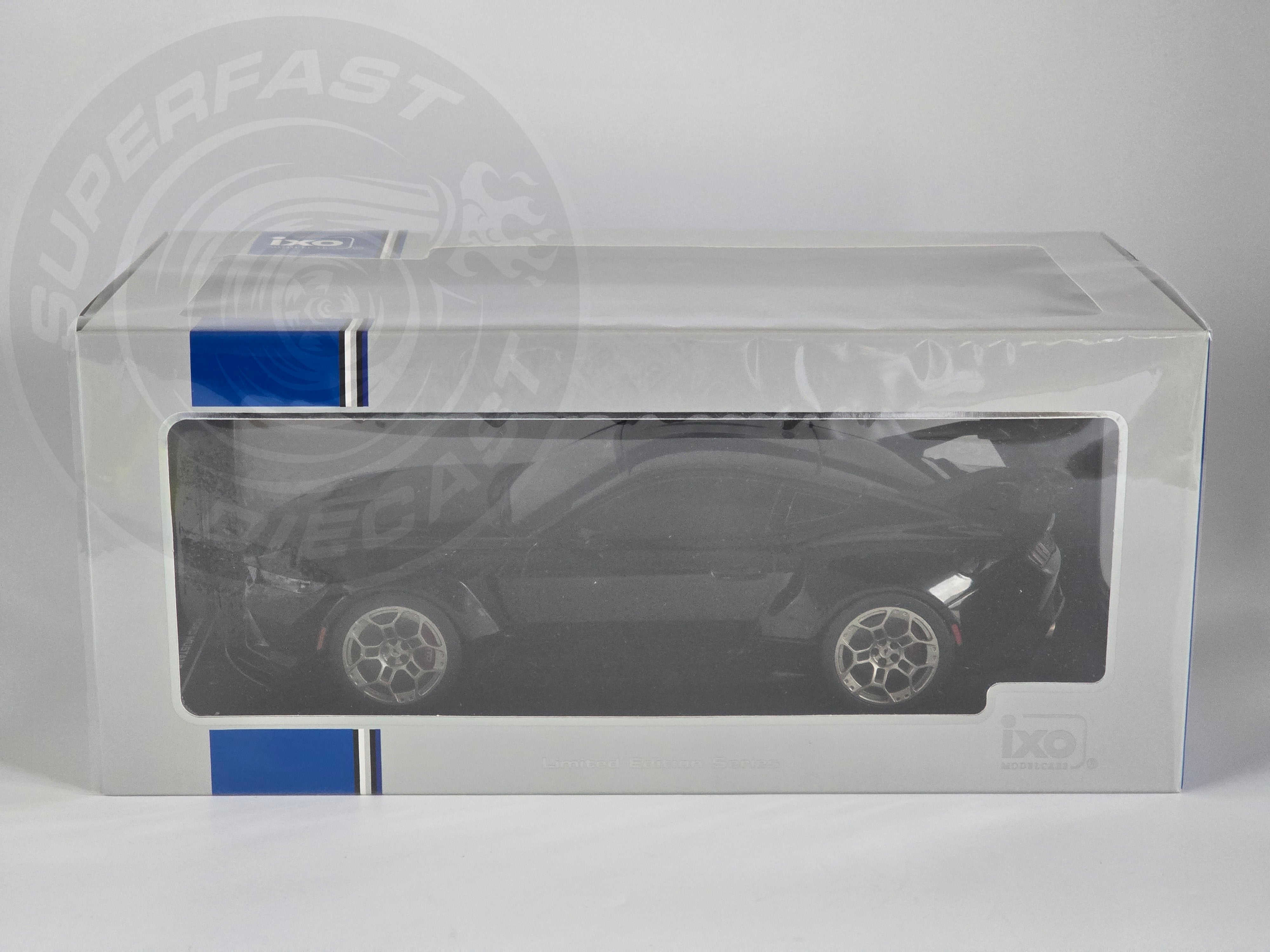 IXO 1:18 Scale - 2025 Ford Mustang GTD, Black - MCG18578