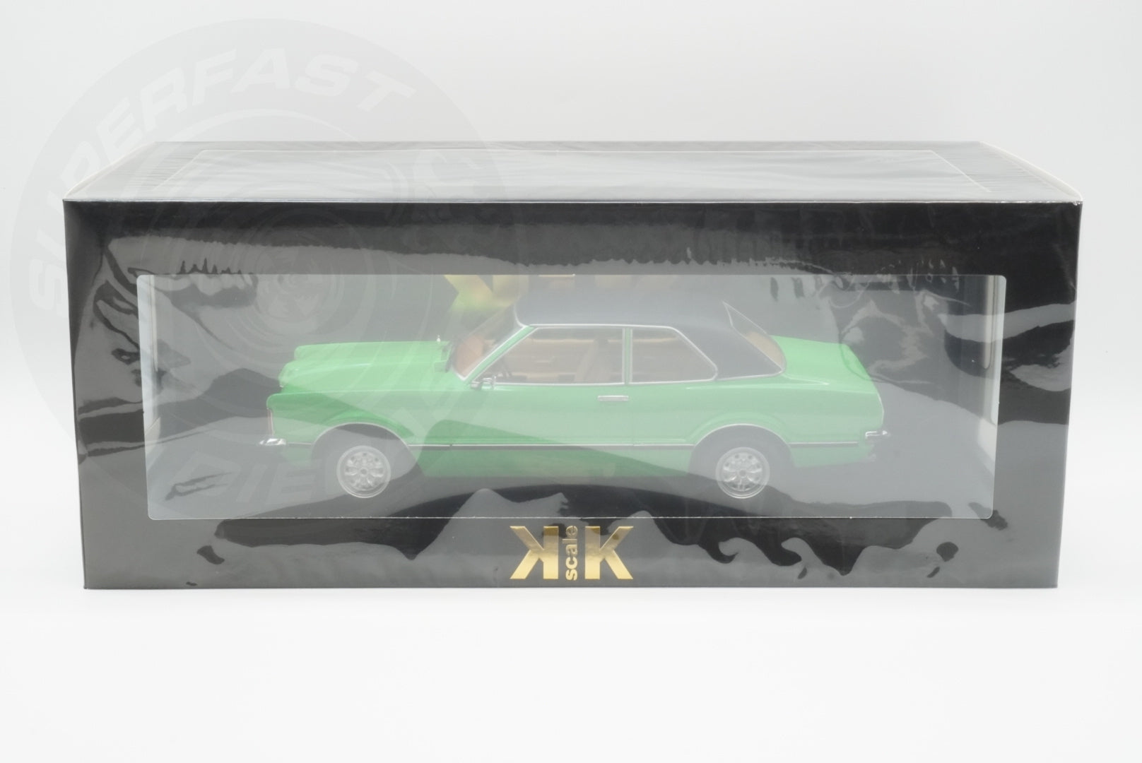 KK Scale 1:18 Scale Diecast - 1971 Ford Taunus GXL, Green - KKDC180971