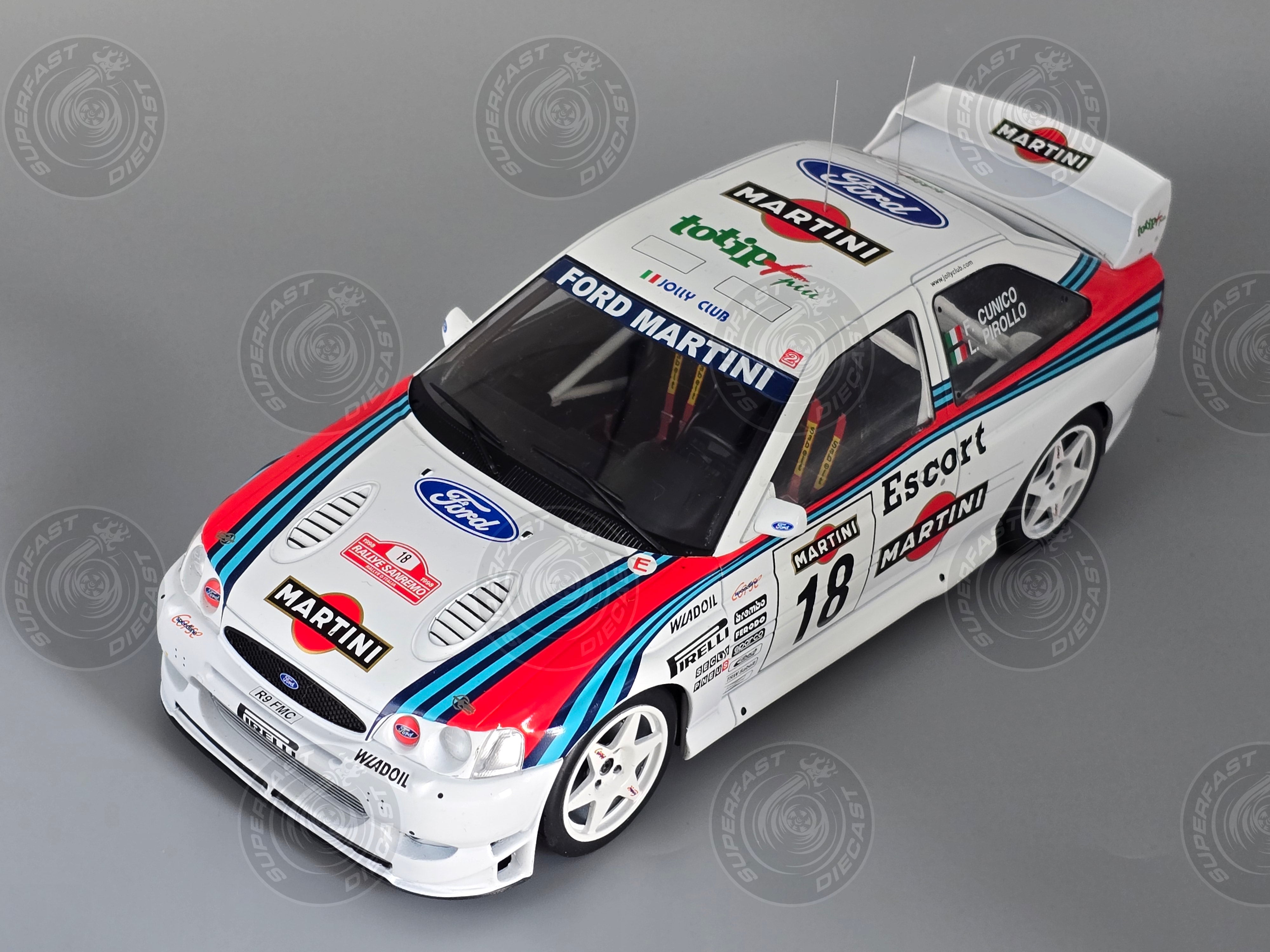 IXO 1:18 - Ford Escort RS Cosworth WRC, Rallye Sanremo, 1998, #18, G.Cunico/L.Pirollo - IXO18RMC171A.22