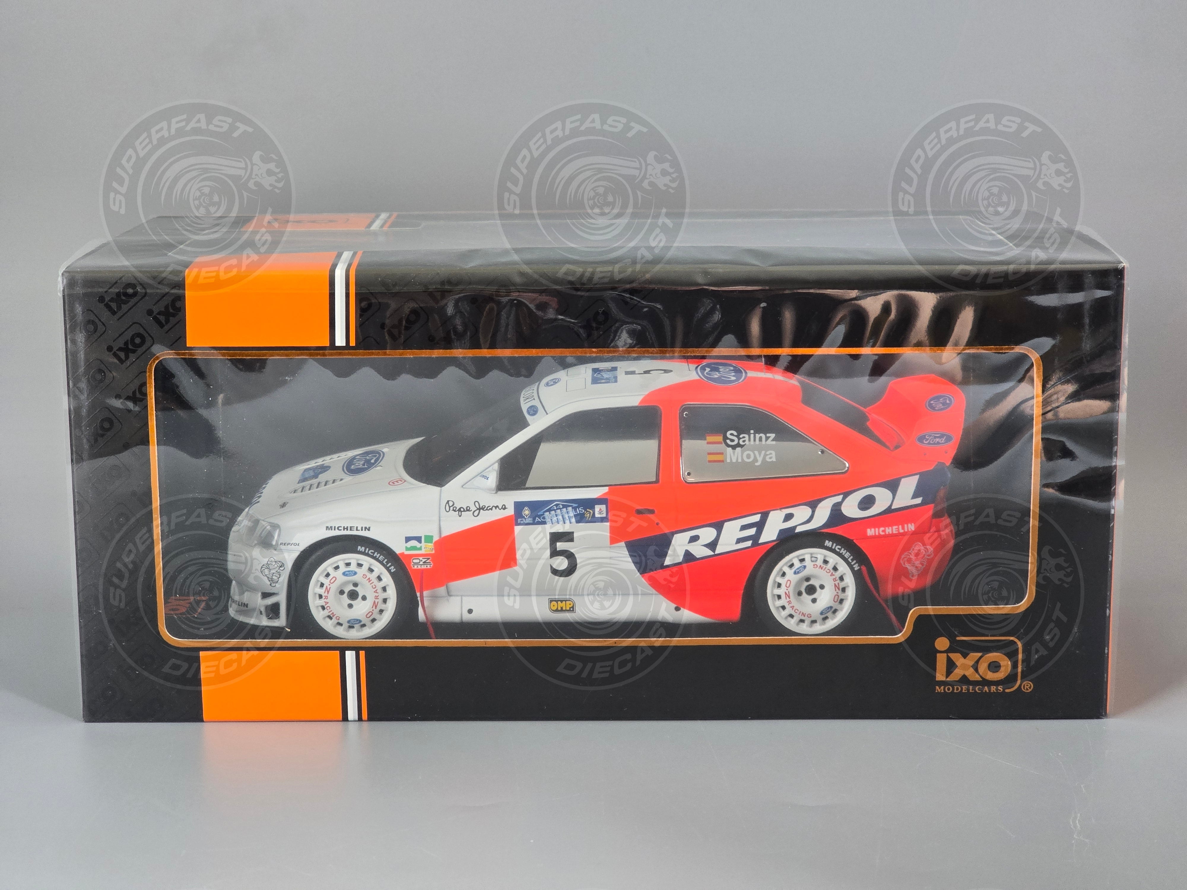 IXO 1:18 - Ford Escort RS Cosworth WRC, Akropolis, 1997, #5 , C.Sainz/L.Moya - IXO18RMC172A.22