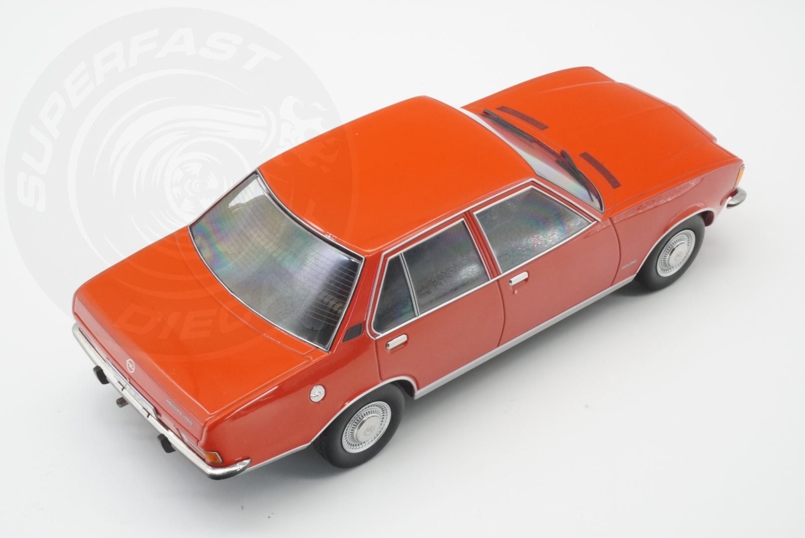 MCG 1:18 Scale Diecast - 1972 Opel Rekord D, Red - MCG18563