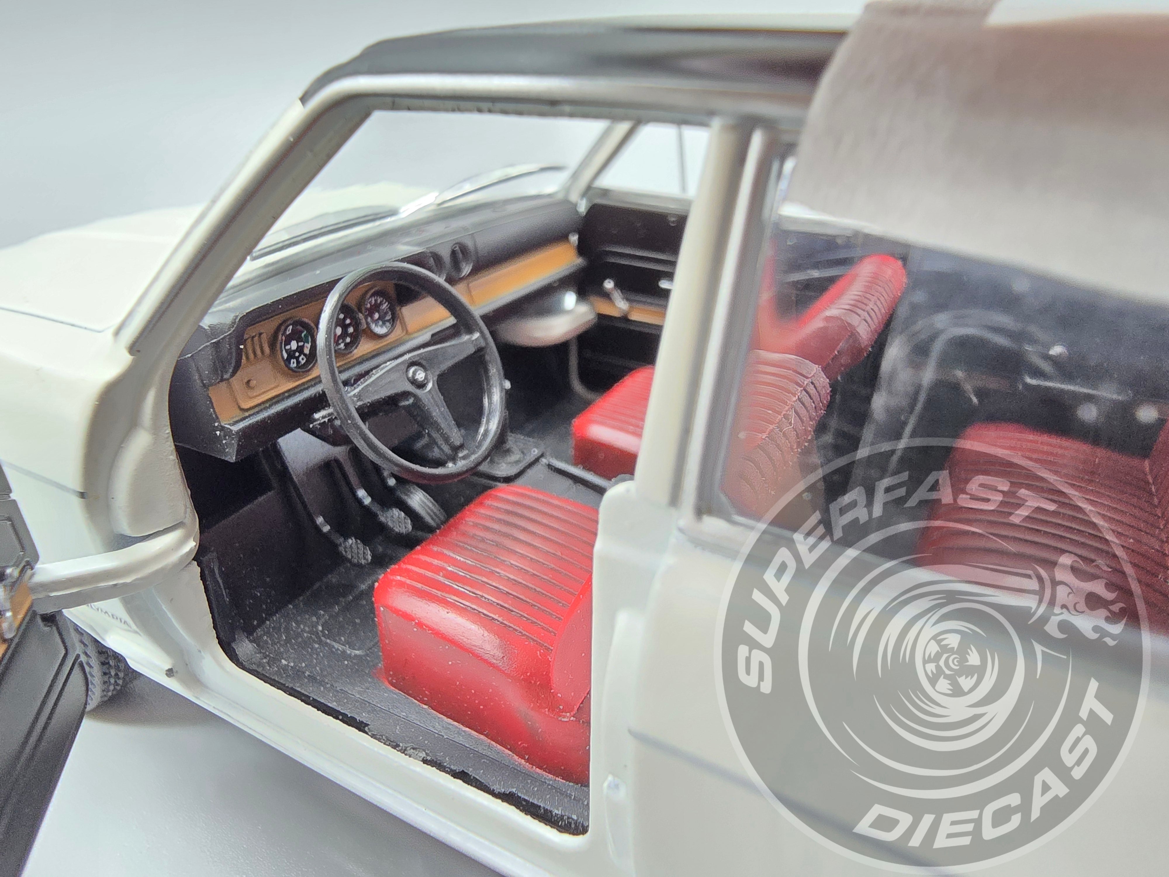 Whitebox 1:24 Scale Diecast Model Car - Opel Olympia A, White