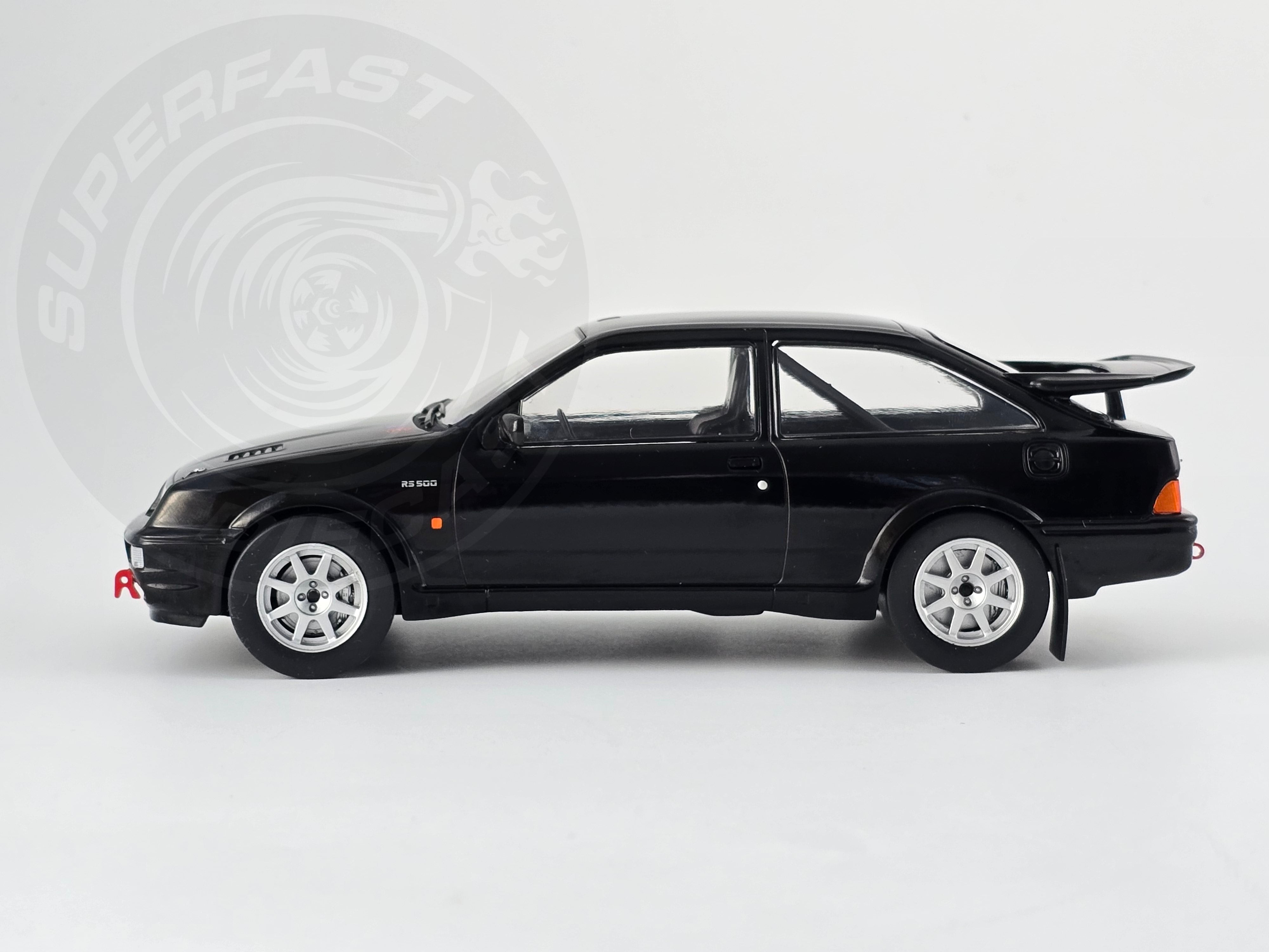 Whitebox 1:24 Scale Diecast Model Car - 1987 Ford Sierra RS Cosworth, Black