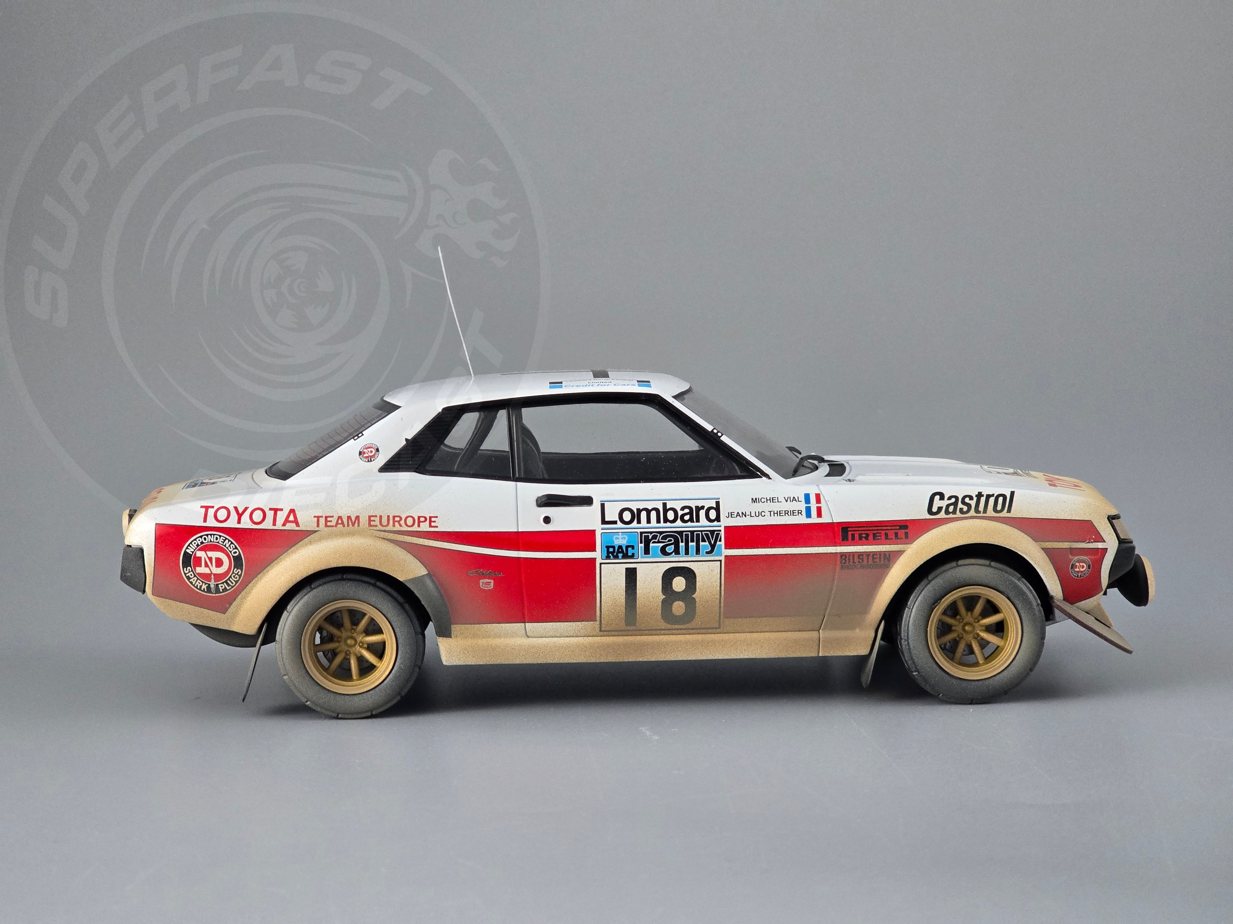 IXO 1:18 1982 Toyota Celica 2000 GT (RA21) #18 Lombard RAC Rally 1977, Therier/Vial - 18RMC189C.22