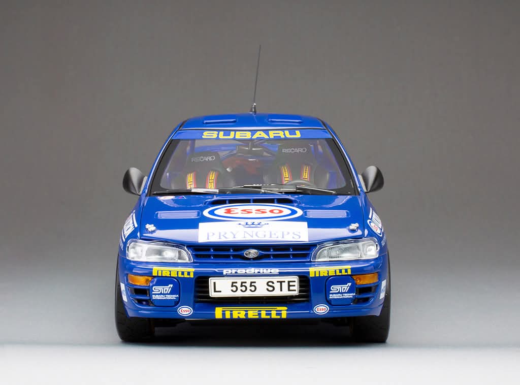 Sunstar Diecast - 1:18 Subaru Impreza 555 - #1 Colin McRae - Winner Memorial Bettega 1993 - 5600