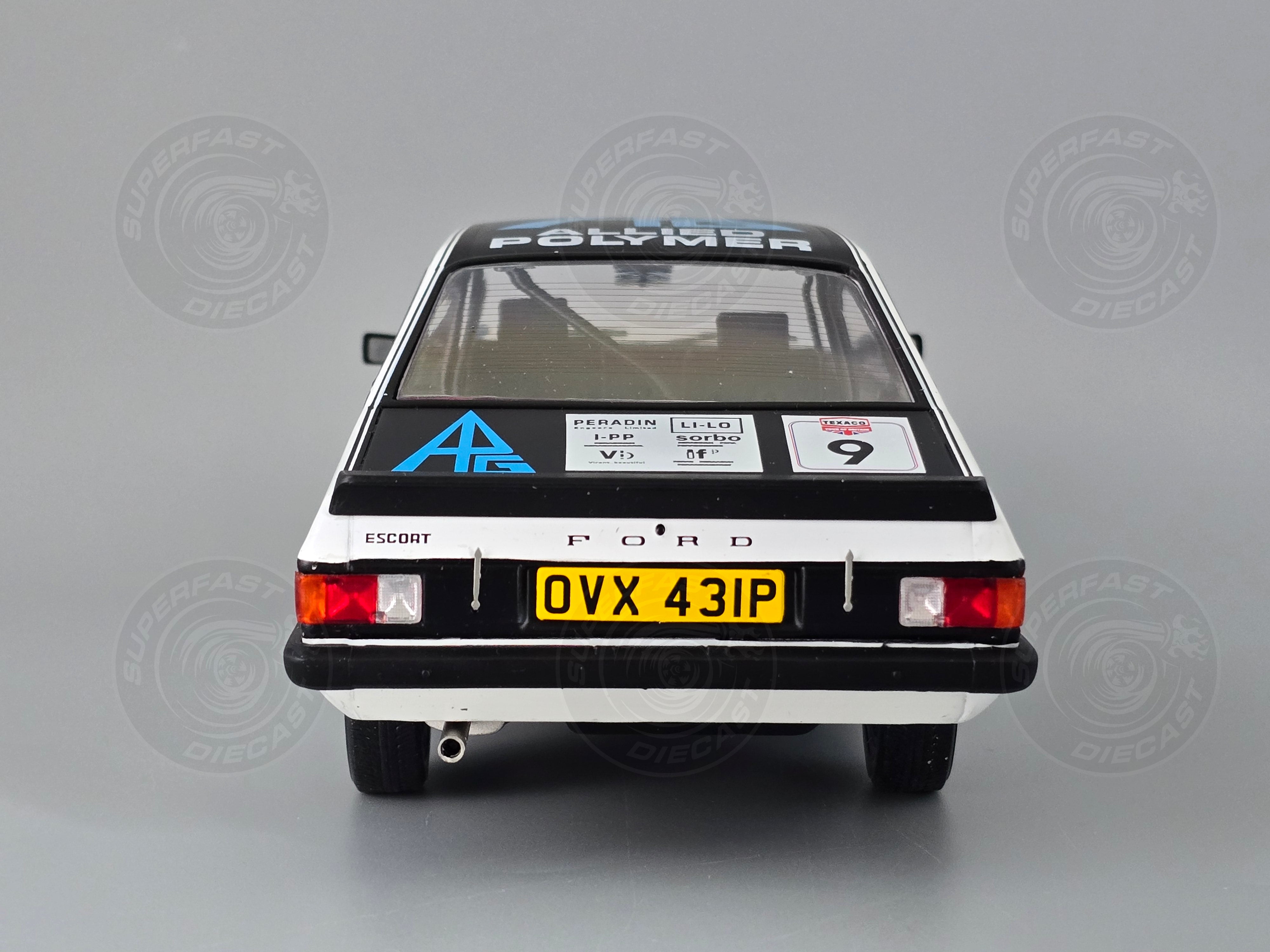 MCG 1:18 Scale Diecast MCG 1:18 Scale Diecast Ford Escort MK II RS 2000, FIA World Rally Championship, Tour of Great Britain, 1977, #9, - MCG18437R