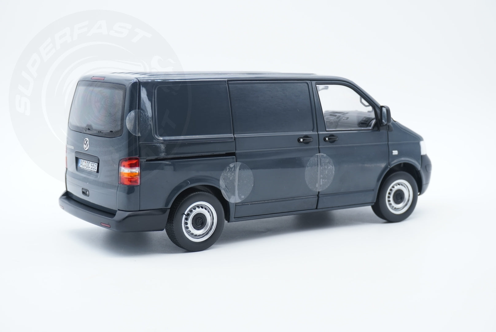 Norev 1:18 Scale Diecast - 2003 VW Volkswagen T5 Transporter , Grey - 188616