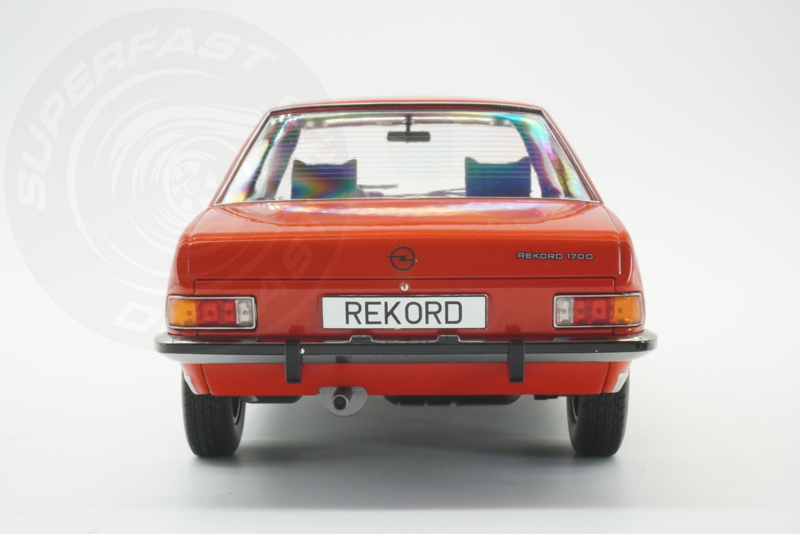 MCG 1:18 Scale Diecast - 1972 Opel Rekord D, Red - MCG18563