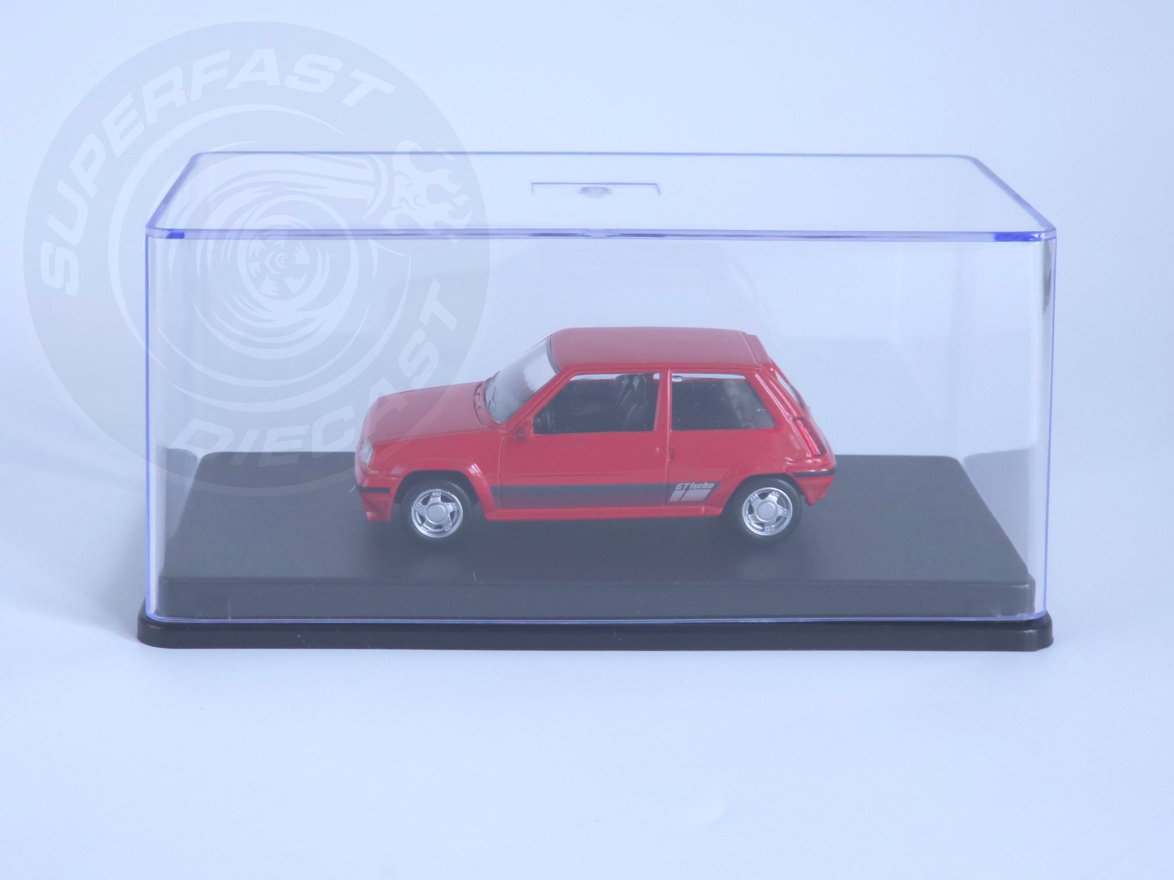Triple 9 - 1:43 Stackable Display Case with Black Base - T9-43000