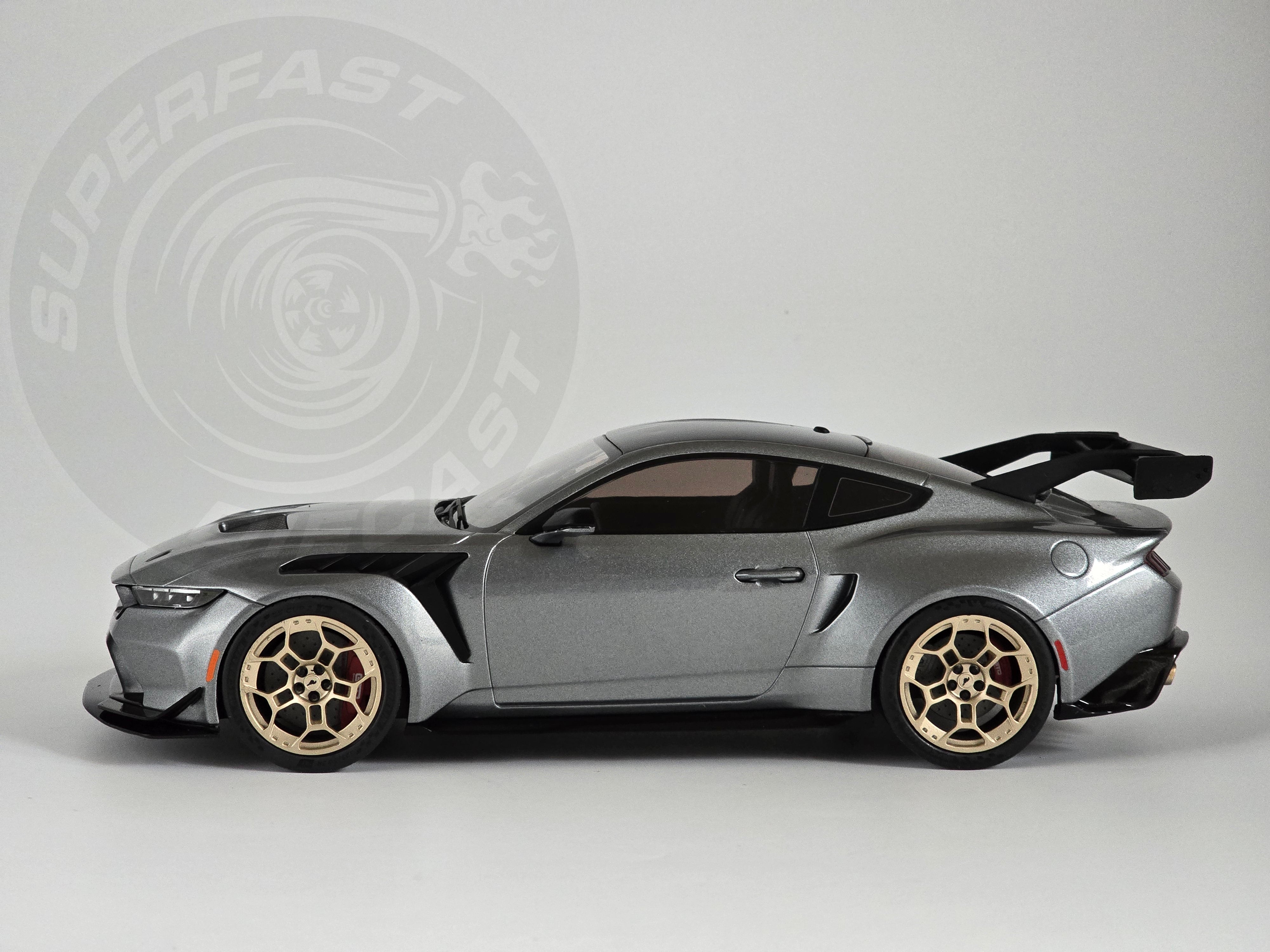 IXO 1:18 Scale - 2025 Ford Mustang GTD, Dark Grey