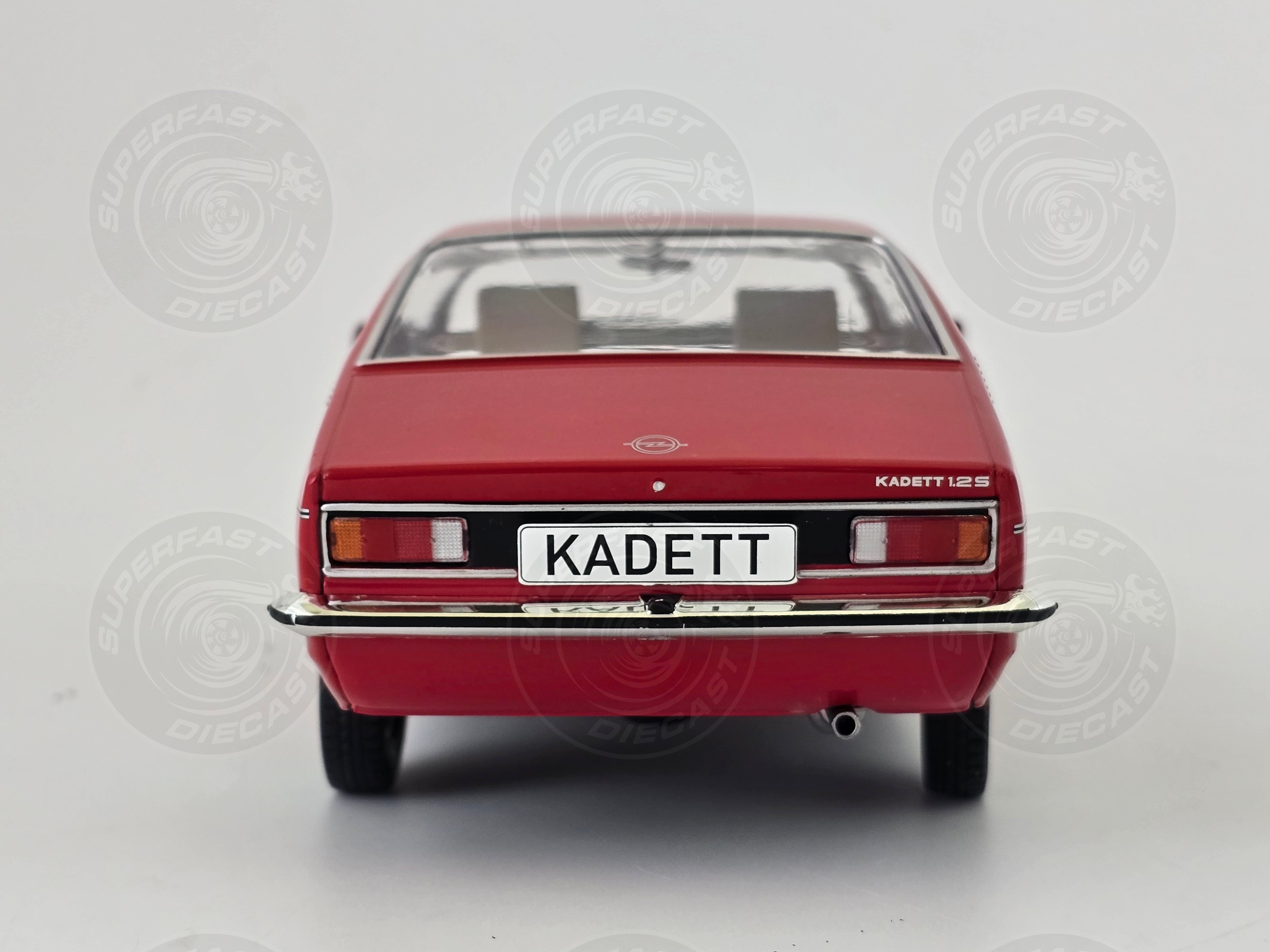 MCG 1:18 Scale Diecast Model Car - 1977 Opel Kadett C Coupe 1.2s, Red