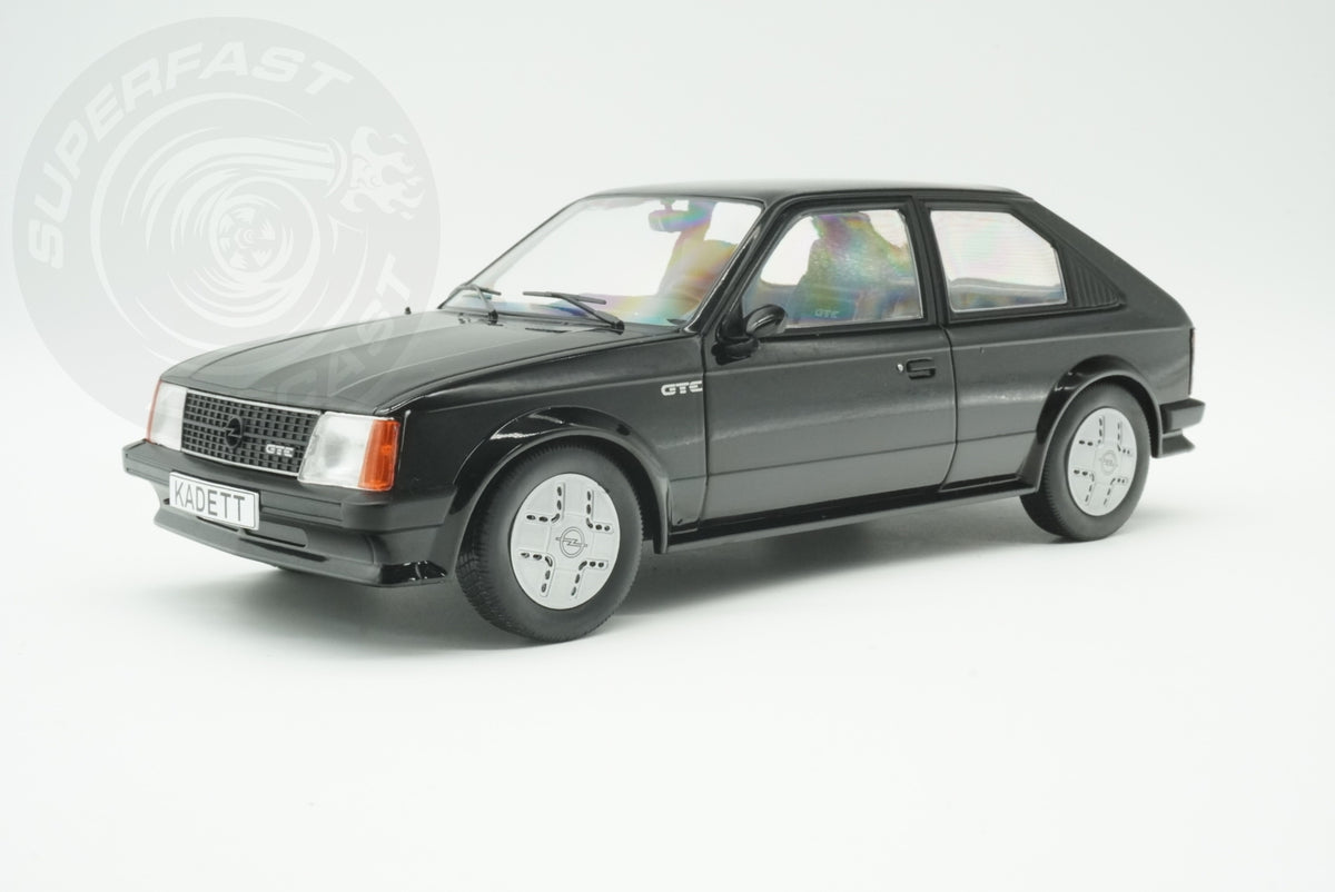 MCG 1:18 Scale Diecast Model Car - Opel Kadett D GTE (Vauxhall Astra mk1) Black