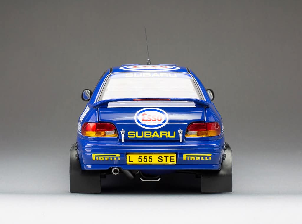 Sunstar Diecast - 1:18 Subaru Impreza 555 - #1 Colin McRae - Winner Memorial Bettega 1993 - 5600