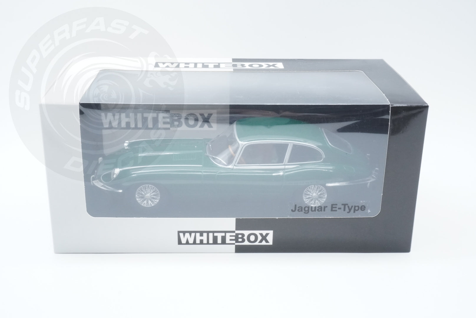 Whitebox 1:24 Scale Diecast Model Car - Jaguar E-Type, Green