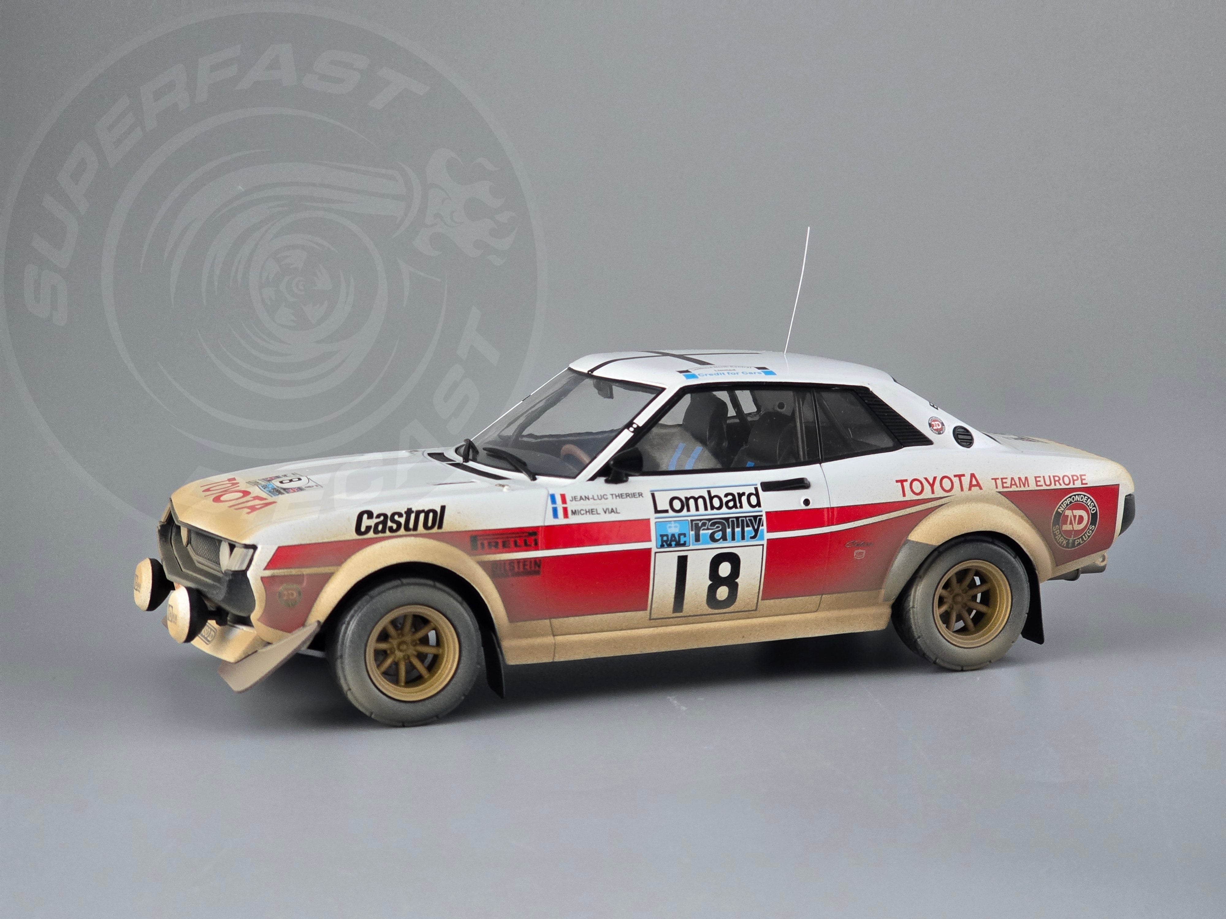 IXO 1:18 1982 Toyota Celica 2000 GT (RA21) #18 Lombard RAC Rally 1977, Therier/Vial - 18RMC189C.22