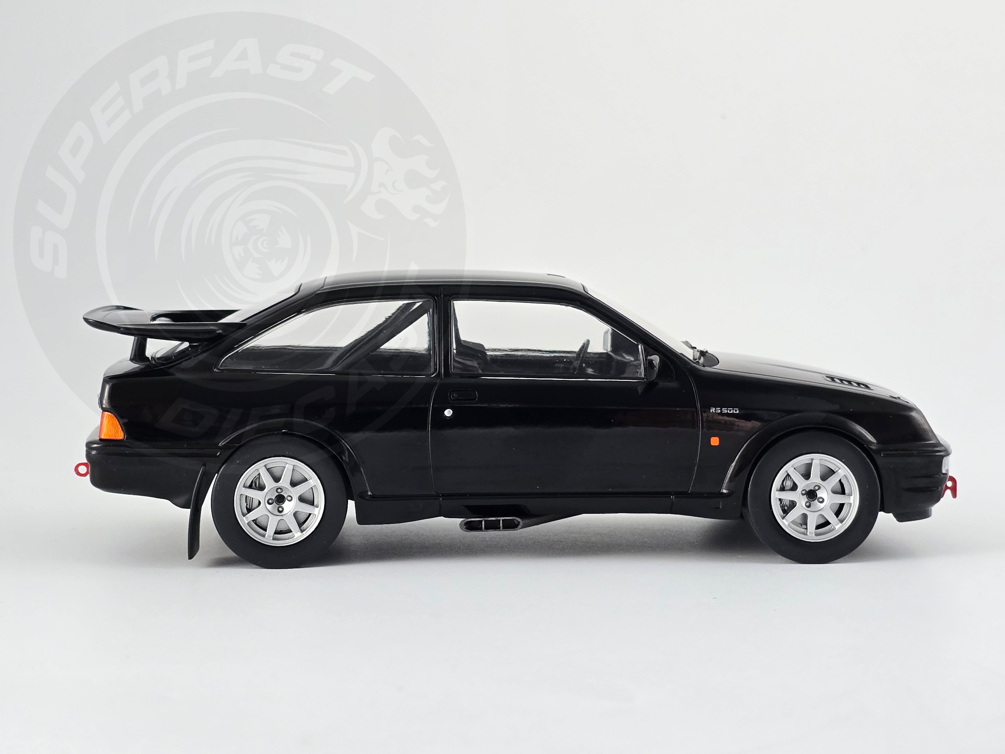 Whitebox 1:24 Scale Diecast Model Car - 1987 Ford Sierra RS Cosworth, Black