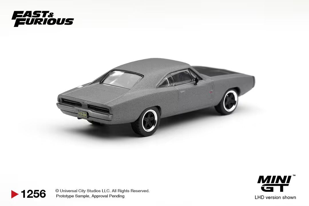 Mini GT 1:64 Diecast - DODGE CHARGER FAST & FURIOUS FIVE, DOMINIC TORETTO (LHD), BLISTER PACKAGING - MGT01256-BL