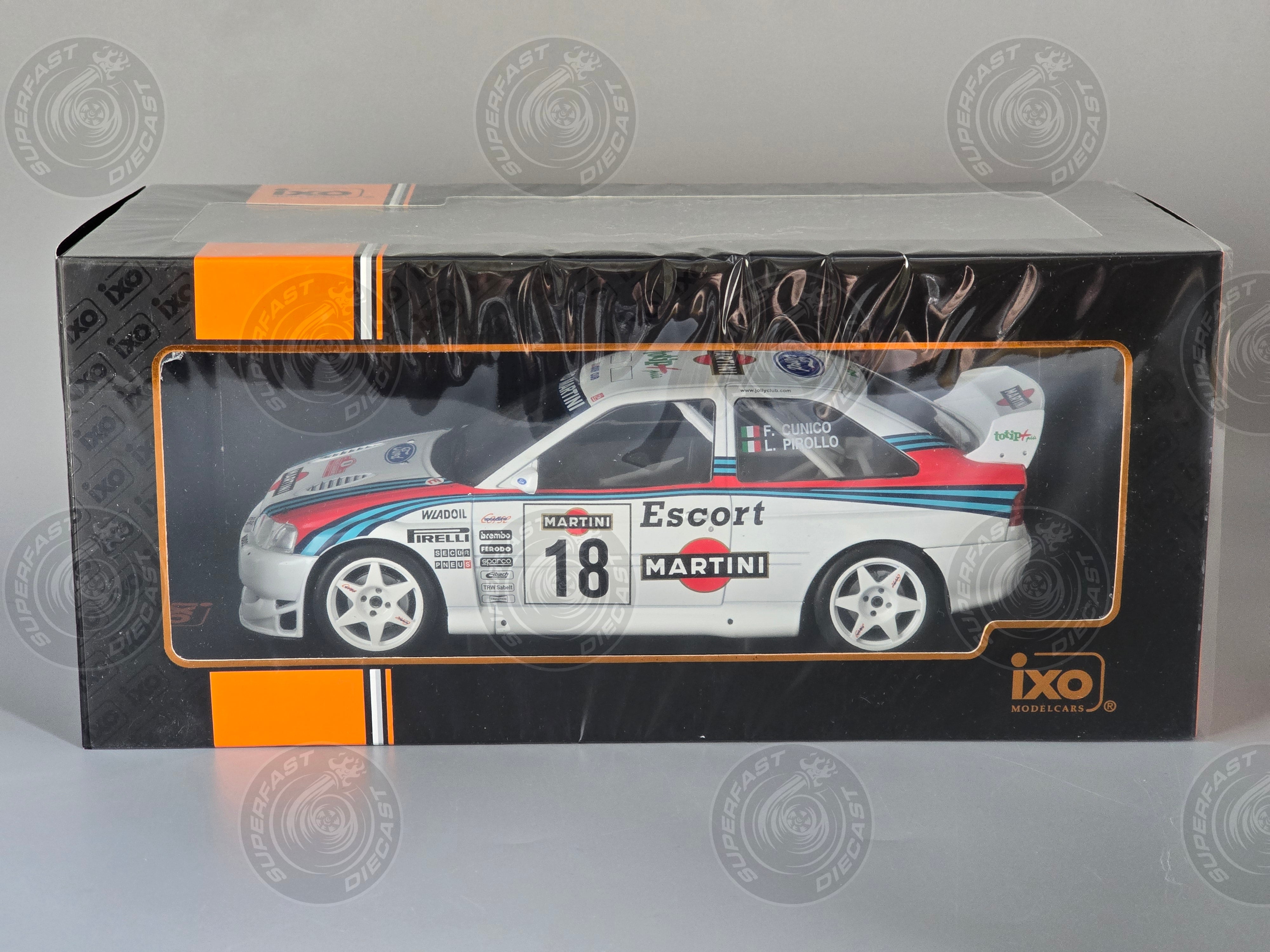 IXO 1:18 - Ford Escort RS Cosworth WRC, Rallye Sanremo, 1998, #18, G.Cunico/L.Pirollo - IXO18RMC171A.22