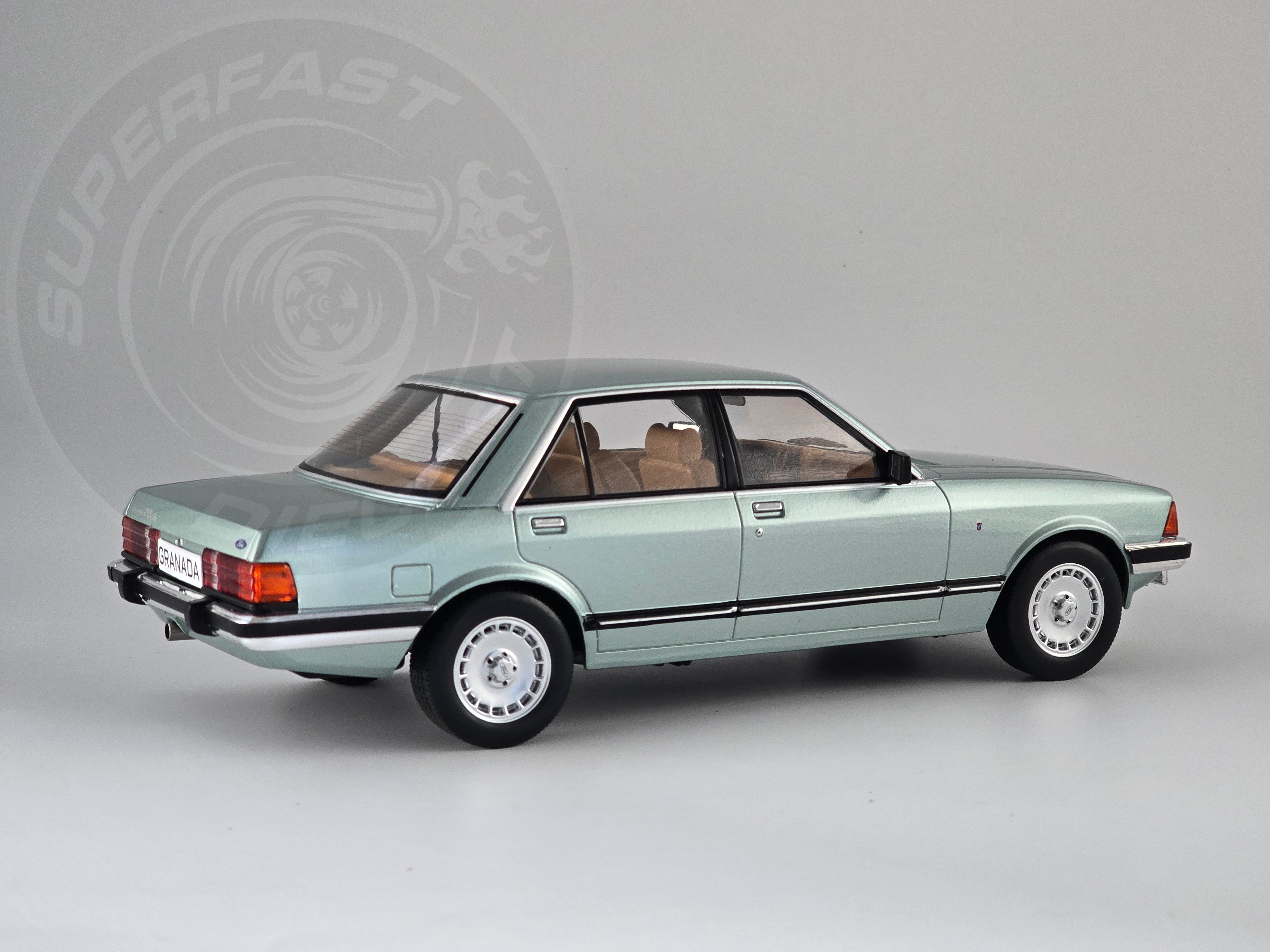 MCG 1:18 Scale Diecast MCG 1:18 Scale Diecast Ford Granada MK II 2.8 Ghia, Green - MCG18535