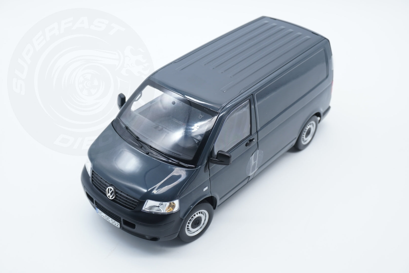 Norev 1:18 Scale Diecast - 2003 VW Volkswagen T5 Transporter , Grey - 188616