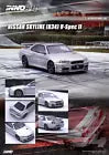 Inno64 1:64 Diecast - Nissan Skyline GT-R (R34) V-Spec II, Silver - in64-R34VS-SIL