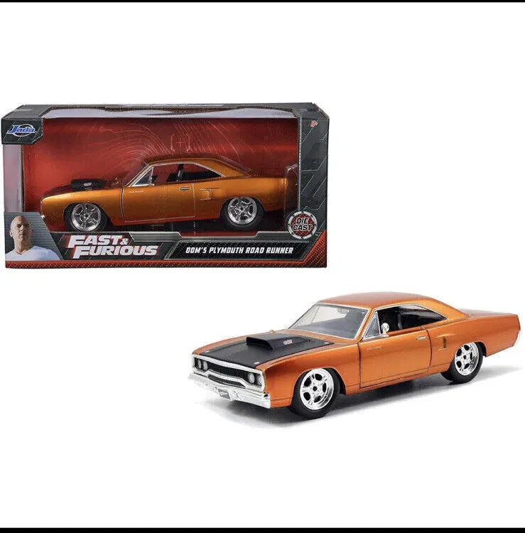Jada 97128 1:32 Fast & Furious – Dom’s Plymouth Road Runner Burnt Orange