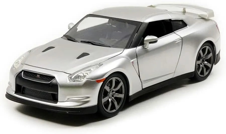 JADA 97212 1:24 Diecast Model Brian's Nissan GT-R (R35) Silver FAST & FURIOUS